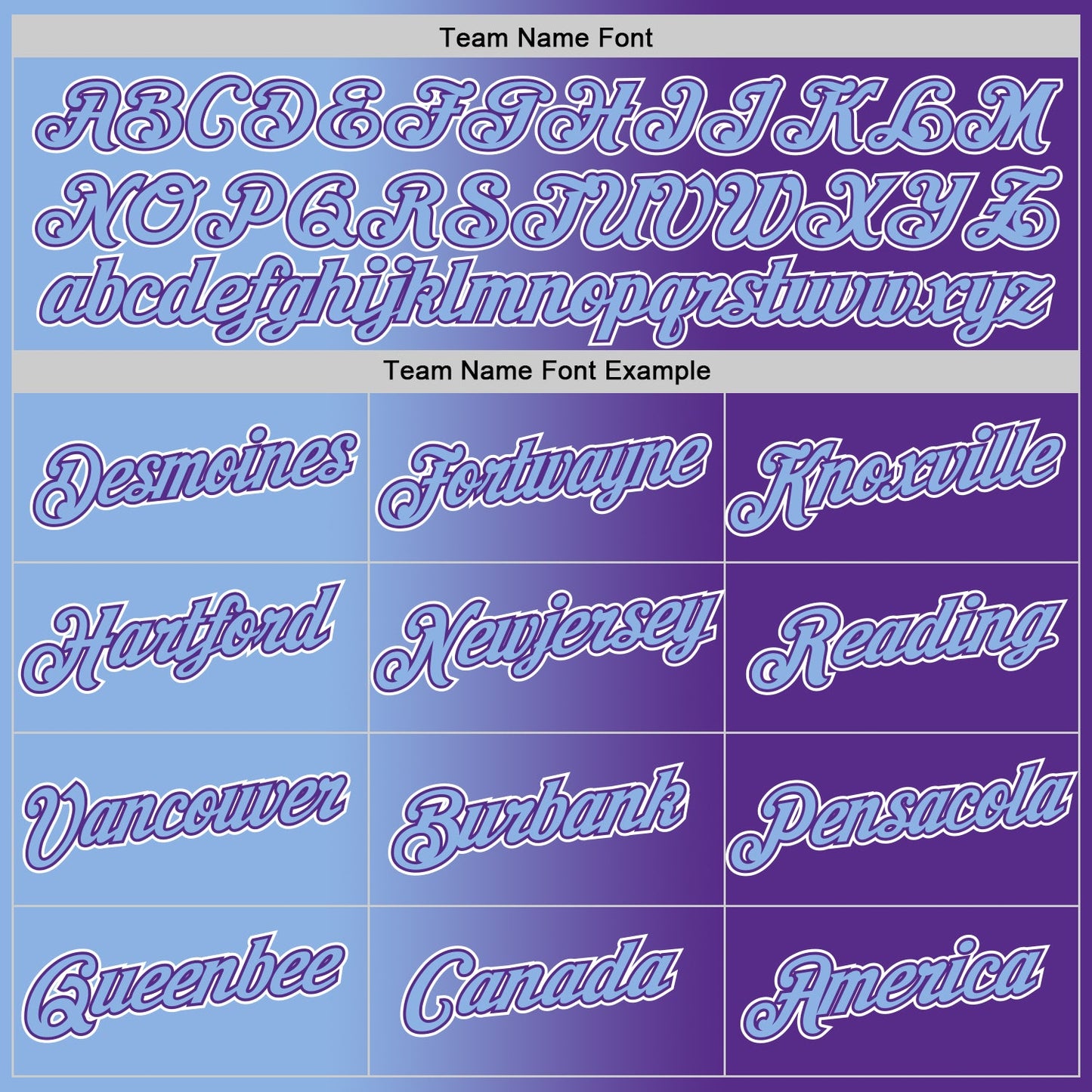 Custom Purple Light Blue-White Gradient Fashion Performance T-Shirt view 4