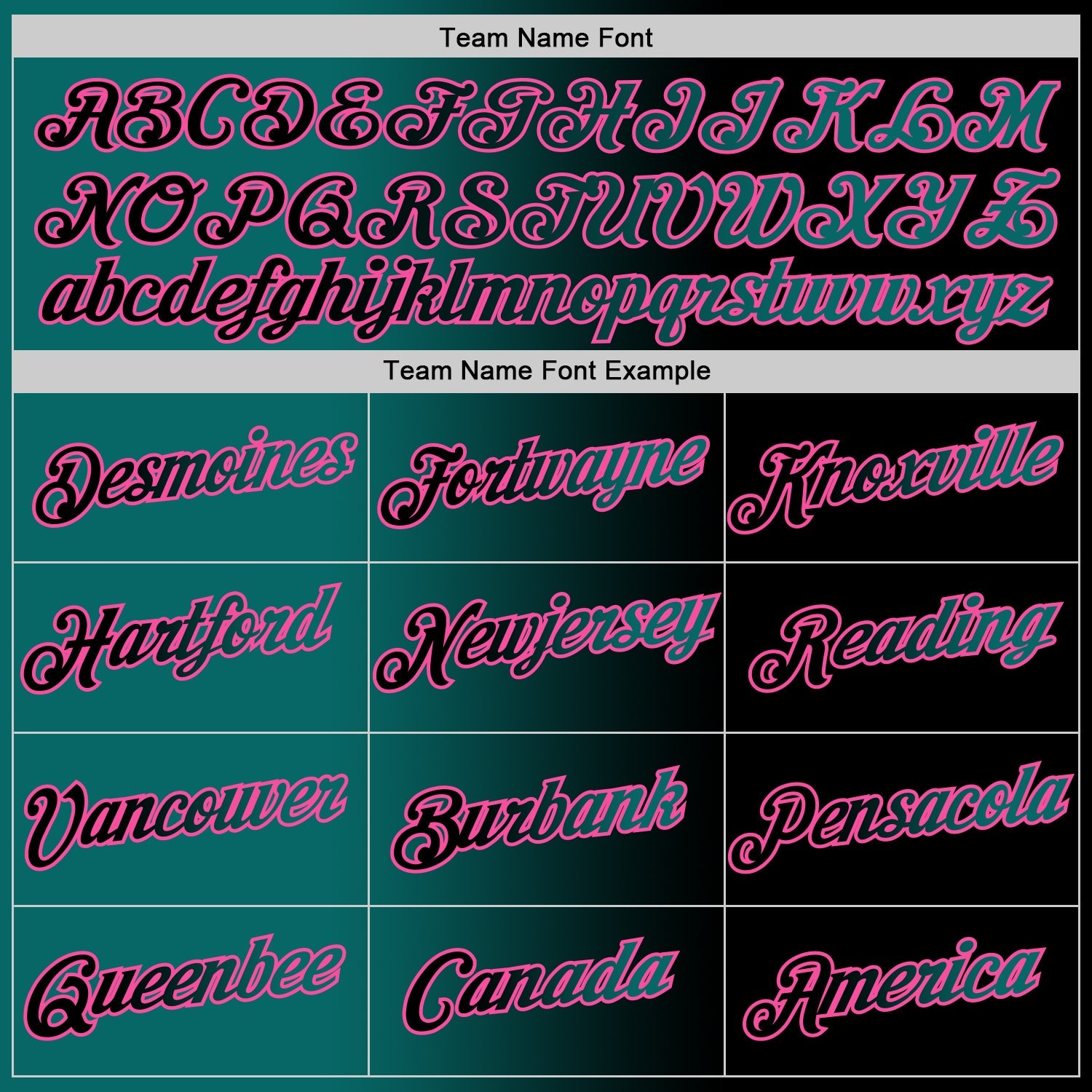 Custom Black Teal-Pink Gradient Fashion Performance T-Shirt view 4