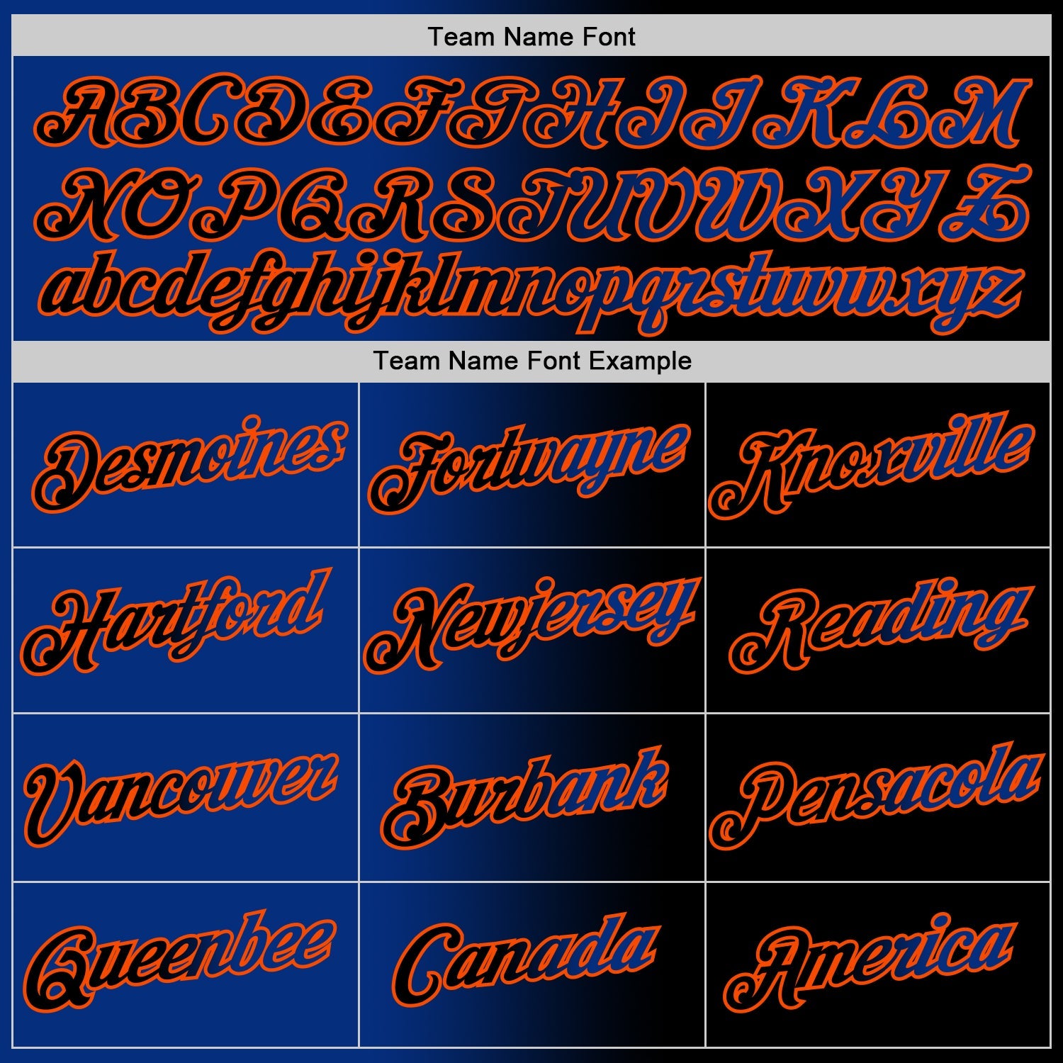 Custom Black Royal-Orange Gradient Fashion Performance T-Shirt view 4