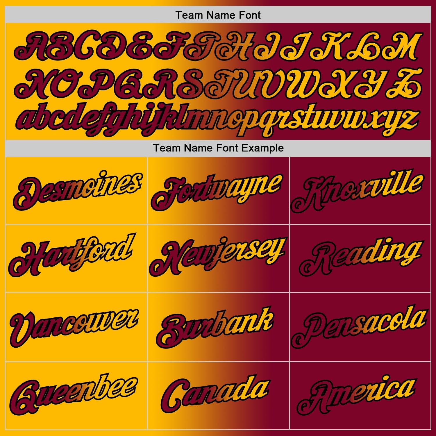 Custom Maroon Gold-Black Gradient Fashion Performance T-Shirt view 4