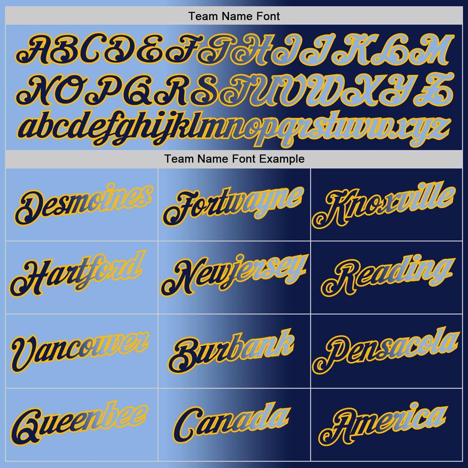 Custom Navy Light Blue-Gold Gradient Fashion Performance T-Shirt view 4