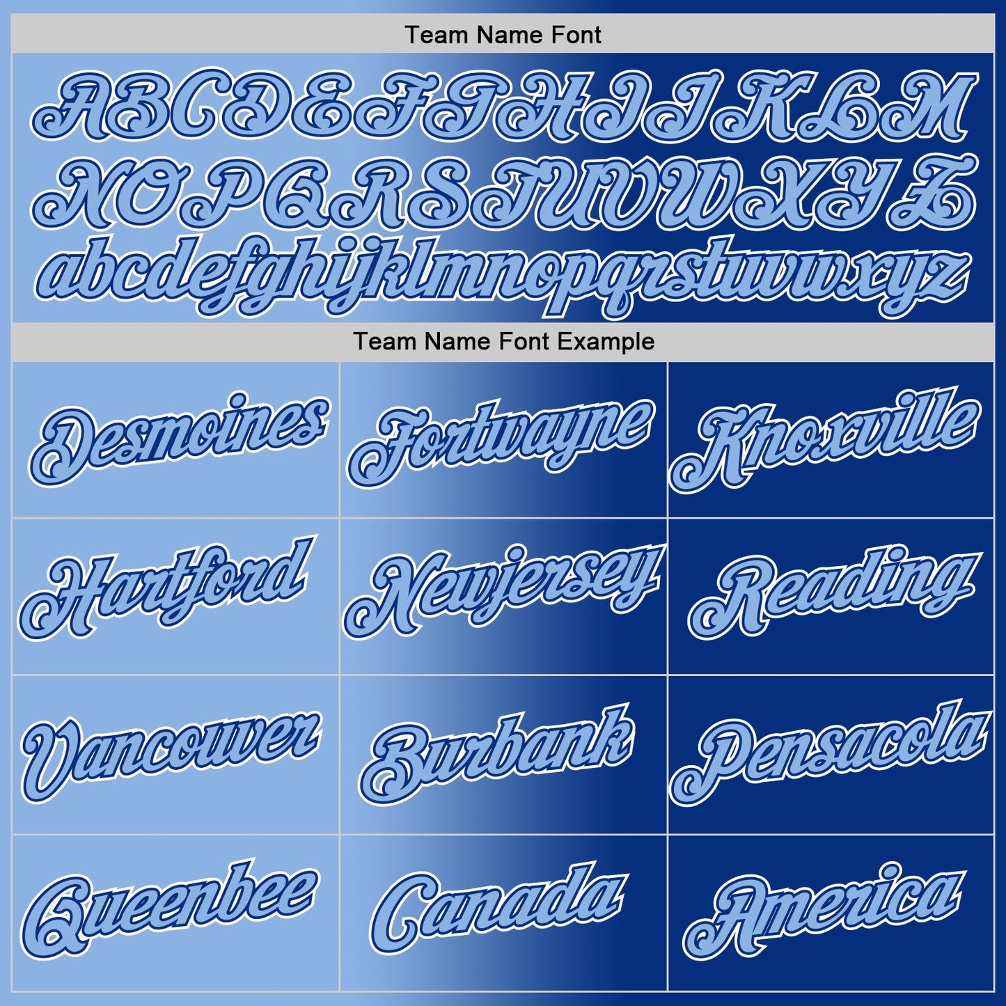 Custom Royal Light Blue-White Gradient Fashion Performance T-Shirt view 4