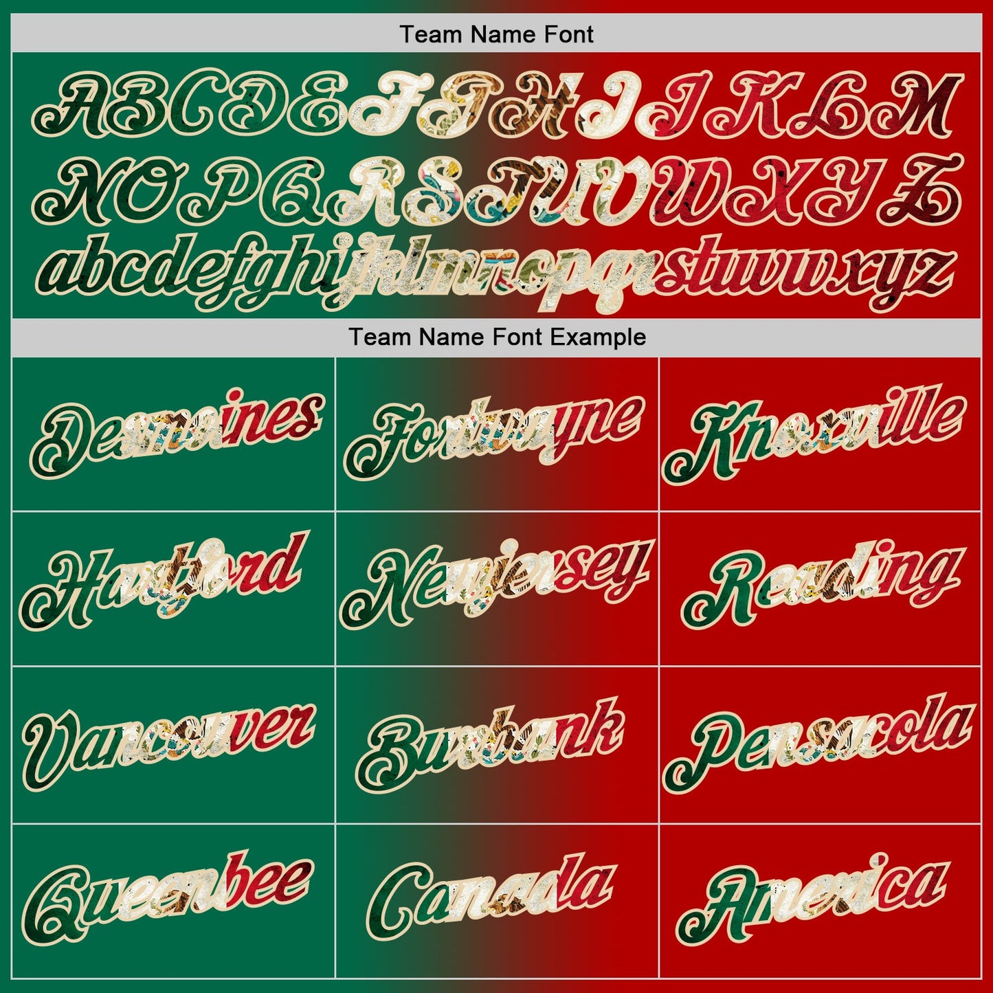 Custom Red Vintage Mexican Flag Kelly Green-City Cream Gradient Fashion Performance T-Shirt view 4