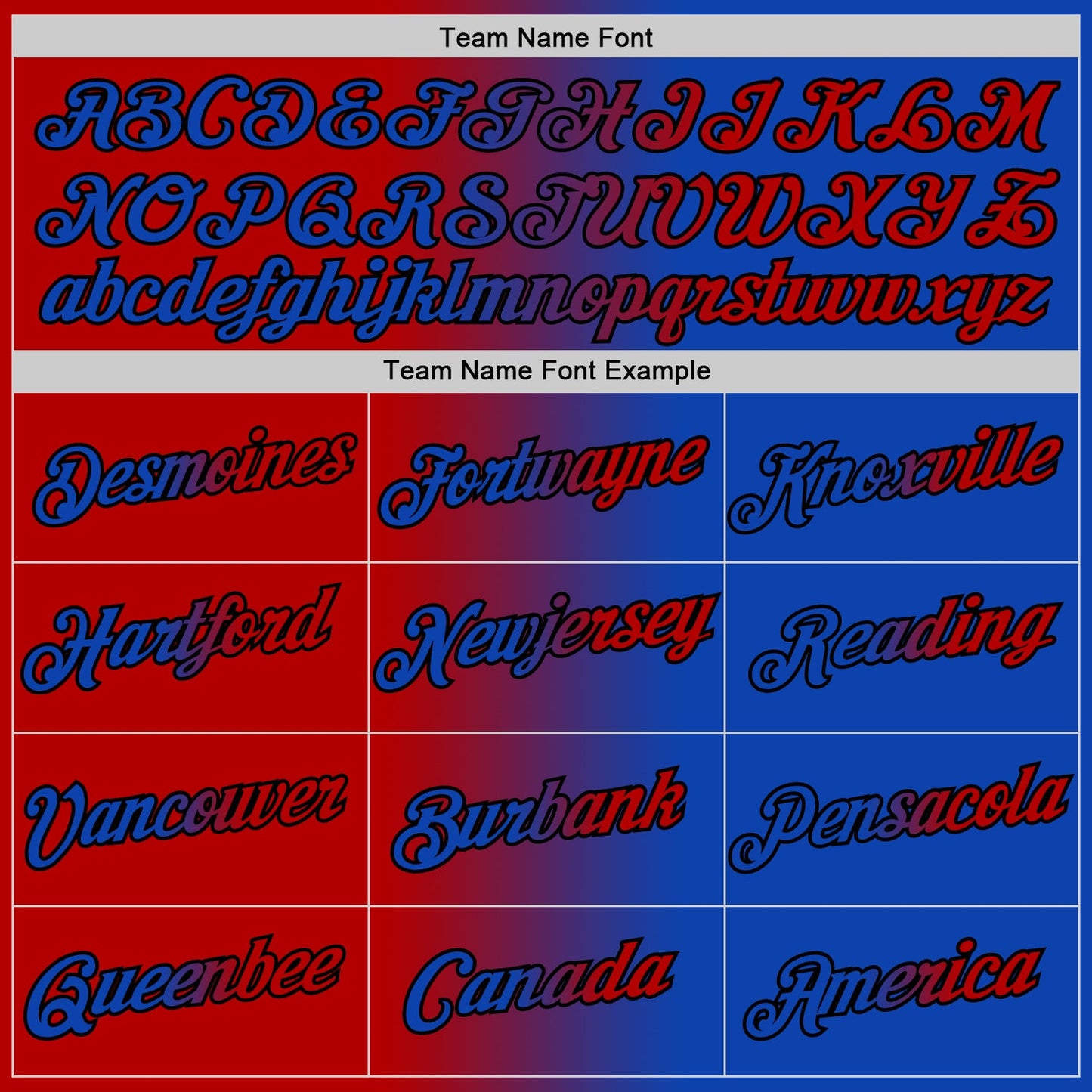 Custom Thunder Blue Red-Black Gradient Fashion Performance T-Shirt view 4