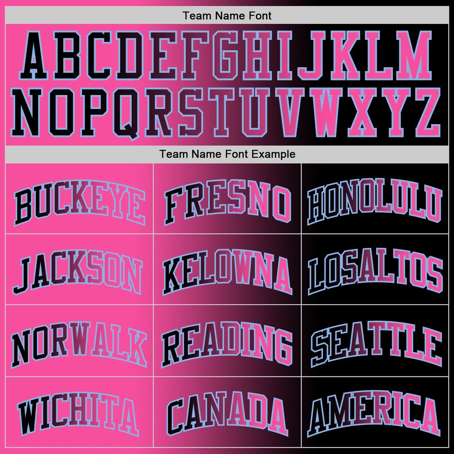 Custom Black Pink-Light Blue Authentic Gradient Fashion Basketball Jersey view 4