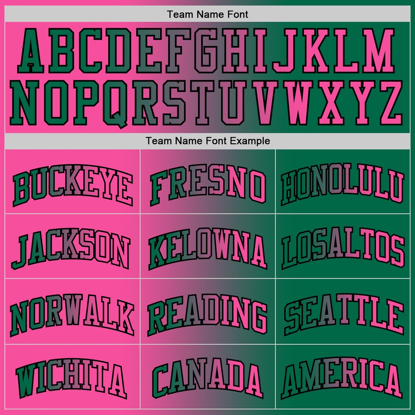 Custom Kelly Green Pink-Black Authentic Gradient Fashion Basketball Jersey view 4