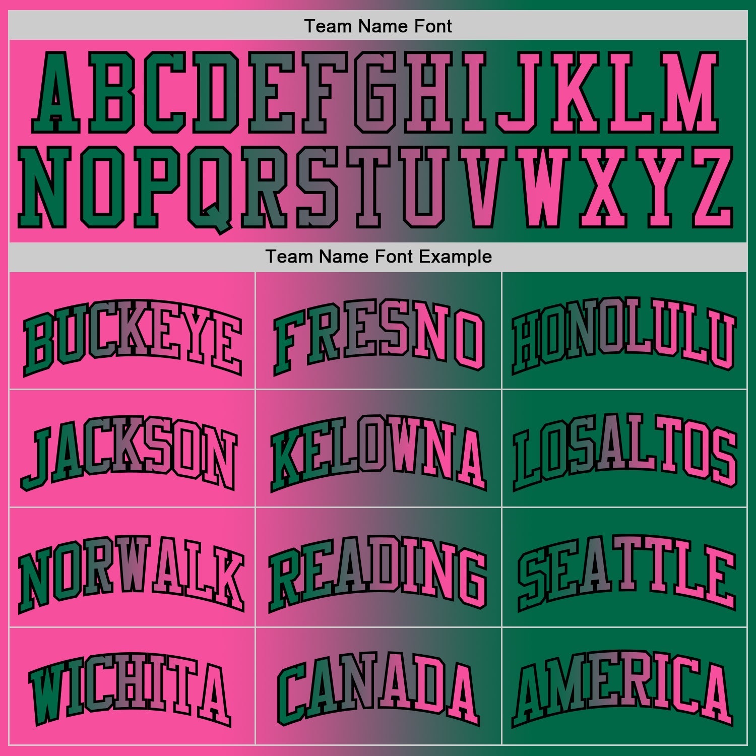 Custom Kelly Green Pink-Black Authentic Gradient Fashion Basketball Jersey view 4