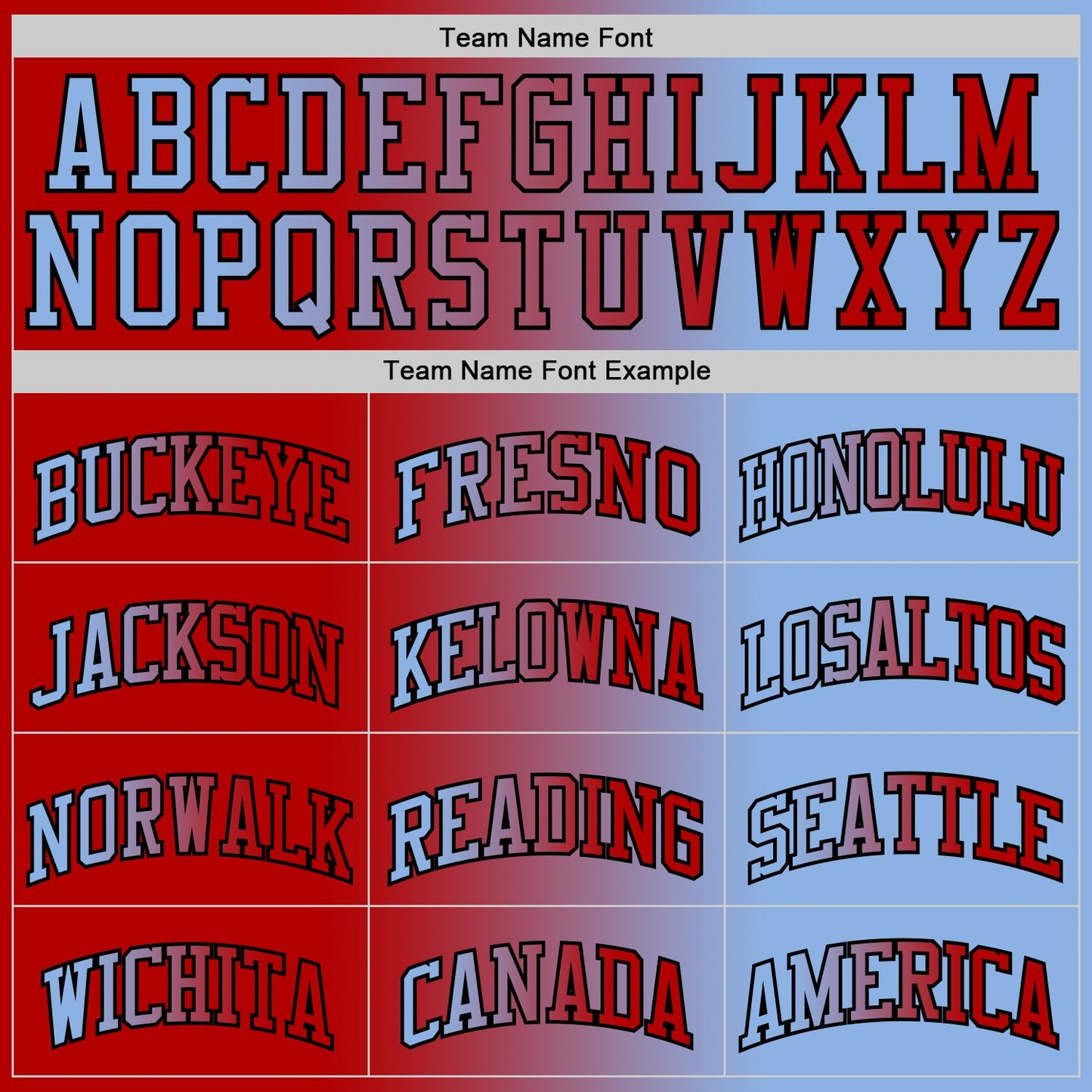 Custom Light Blue Red-Black Authentic Gradient Fashion Basketball Jersey view 4