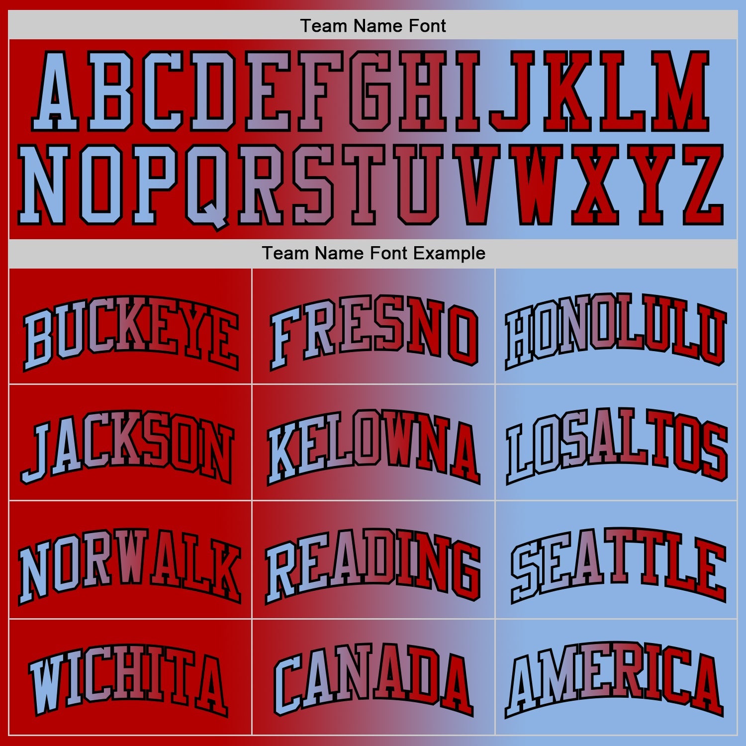 Custom Light Blue Red-Black Authentic Gradient Fashion Basketball Jersey view 4