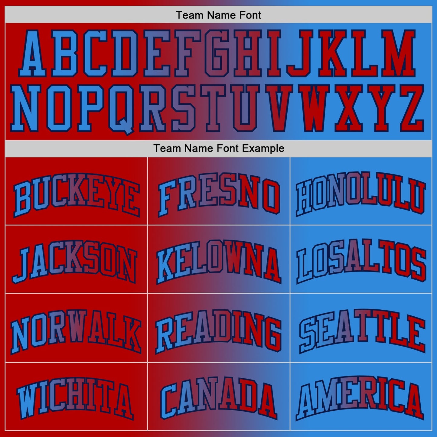Custom Powder Blue Red-Navy Authentic Gradient Fashion Basketball Jersey view 4