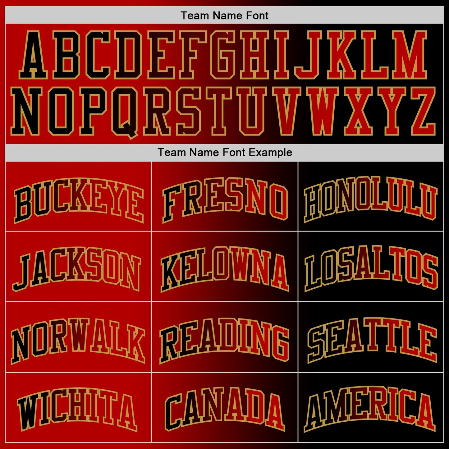 Custom Black Red-Old Gold Authentic Gradient Fashion Basketball Jersey view 4