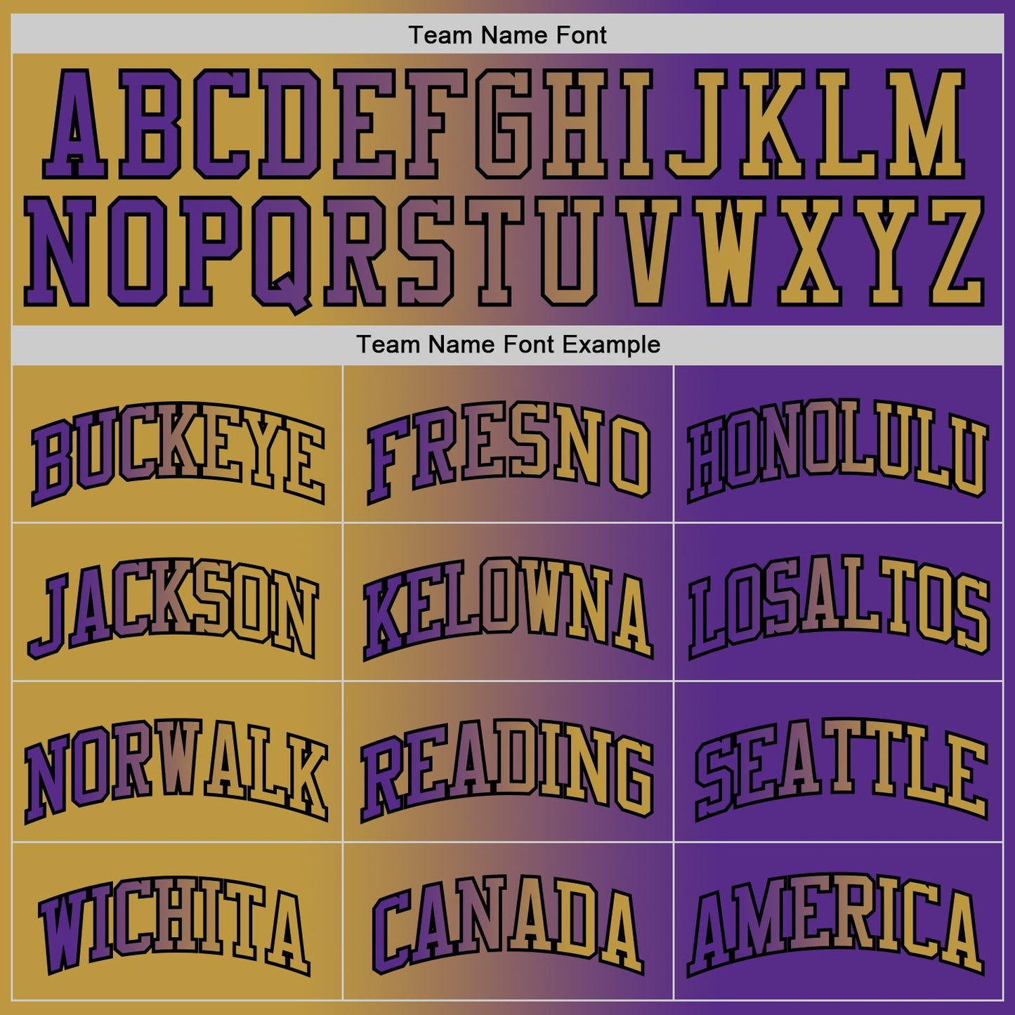 Custom Purple Old Gold-Black Authentic Gradient Fashion Basketball Jersey view 4