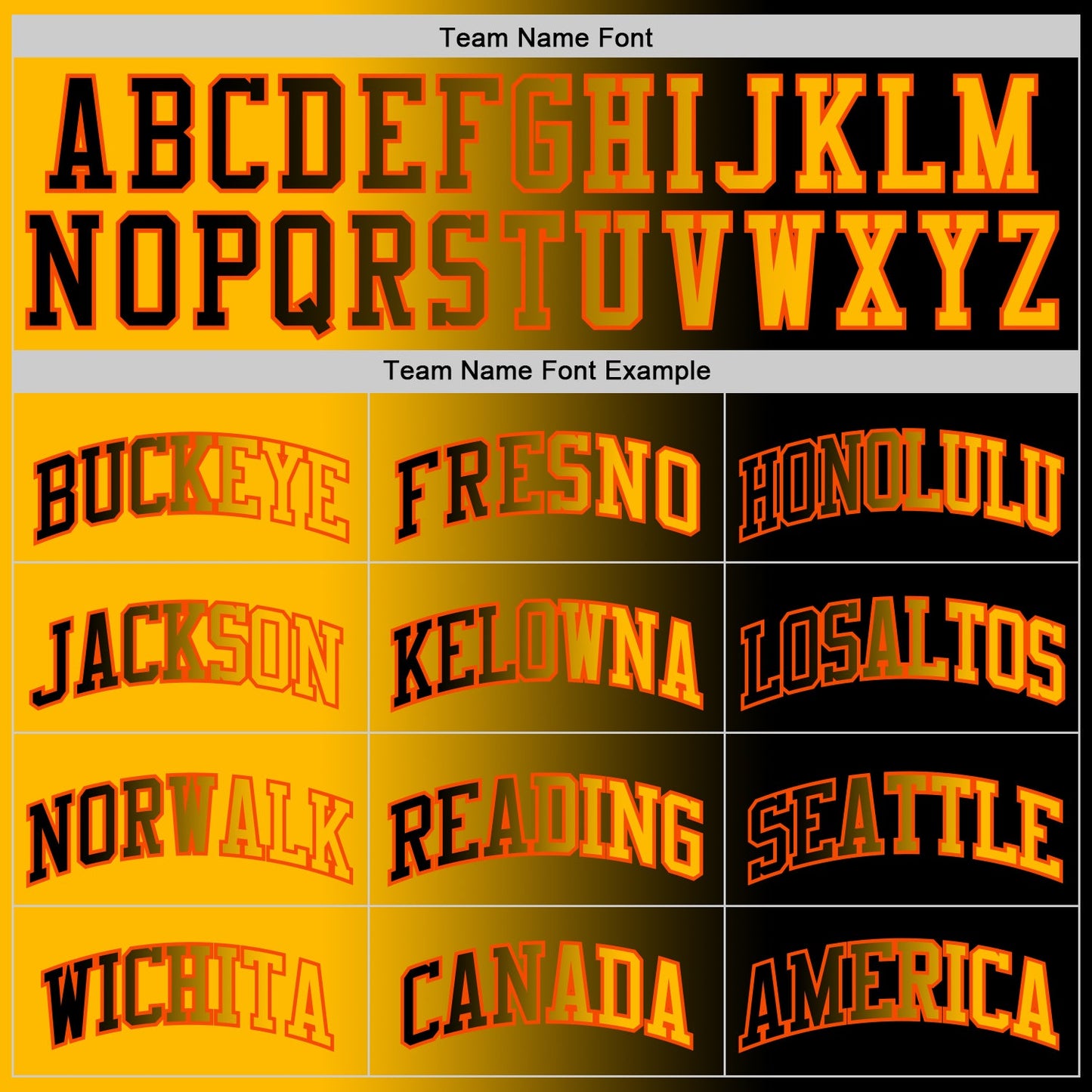 Custom Black Gold-Orange Authentic Gradient Fashion Basketball Jersey view 4