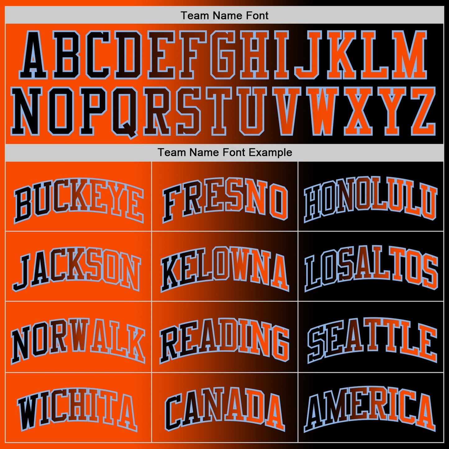 Custom Black Orange-Light Blue Authentic Gradient Fashion Basketball Jersey view 4