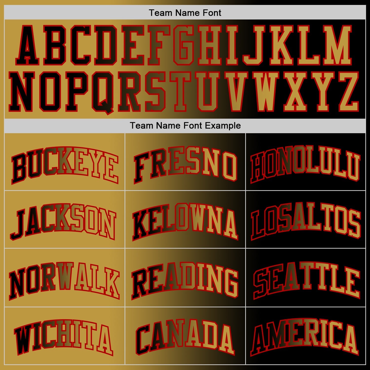 Custom Black Old Gold-Red Authentic Gradient Fashion Basketball Jersey view 4