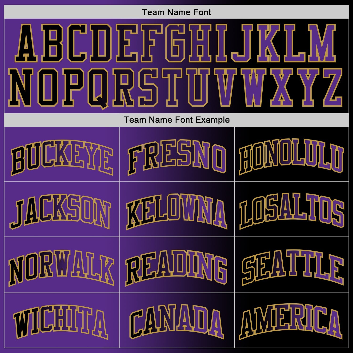 Custom Black Purple-Old Gold Authentic Gradient Fashion Basketball Jersey view 4