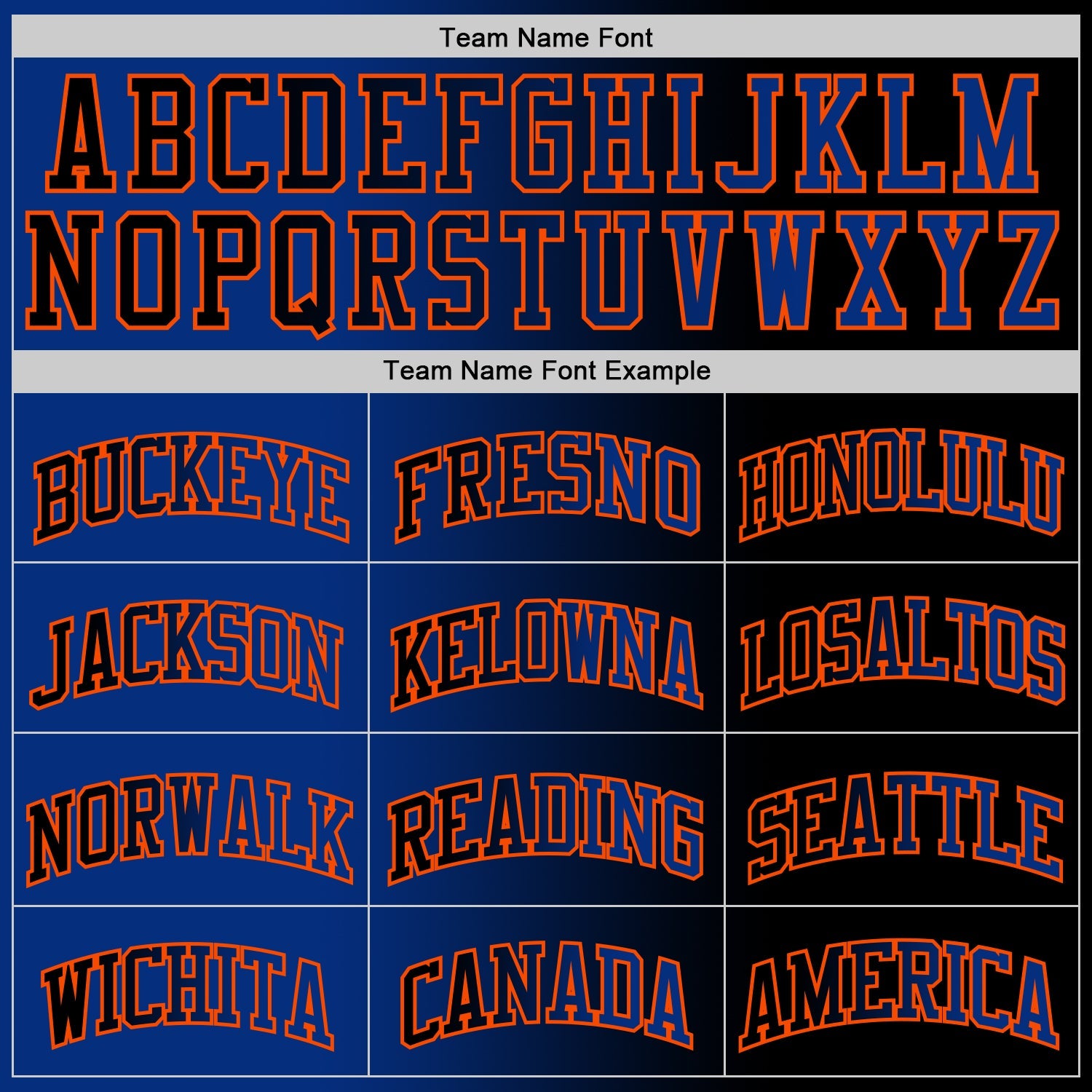 Custom Black Royal-Orange Authentic Gradient Fashion Basketball Jersey view 4