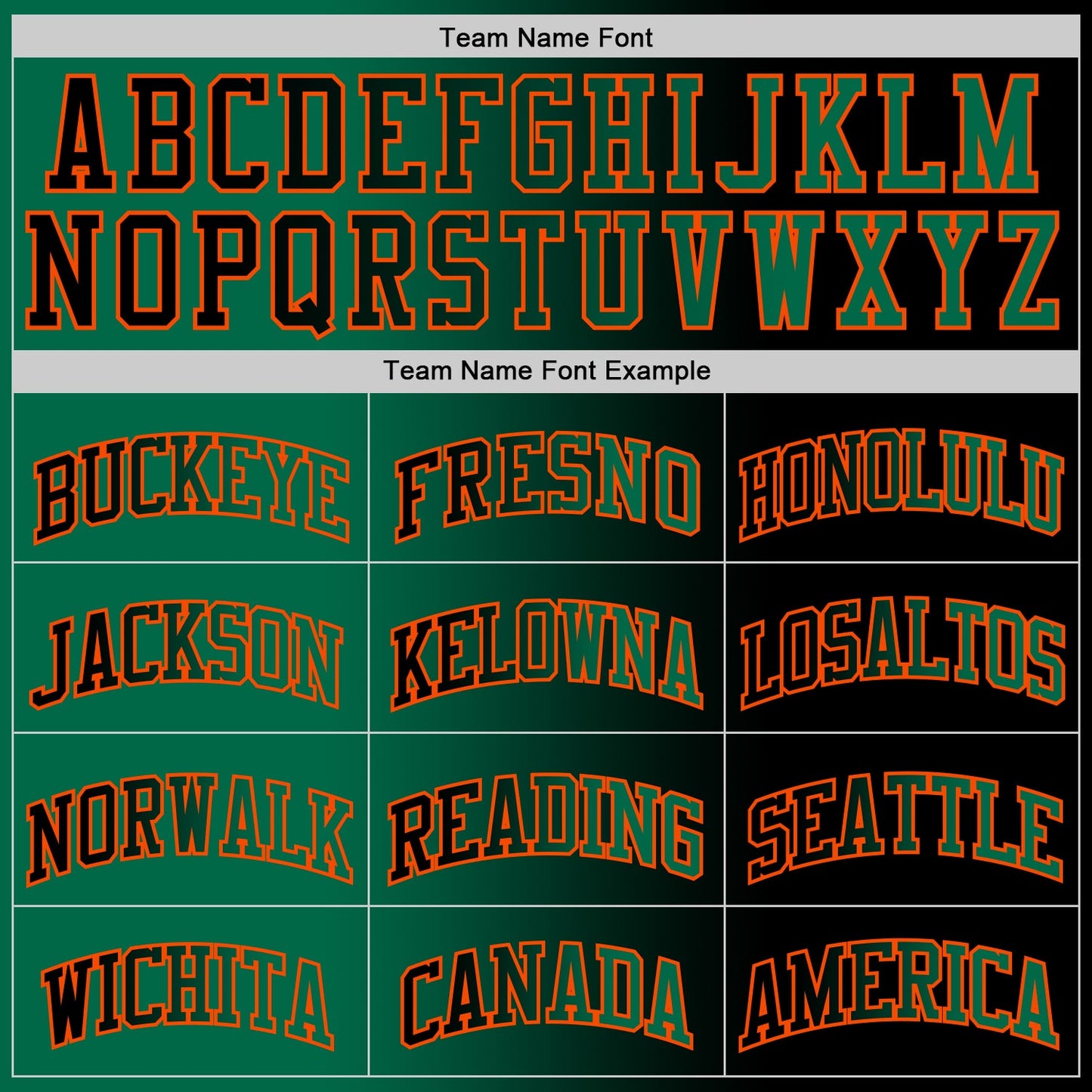 Custom Black Kelly Green-Orange Authentic Gradient Fashion Basketball Jersey view 4
