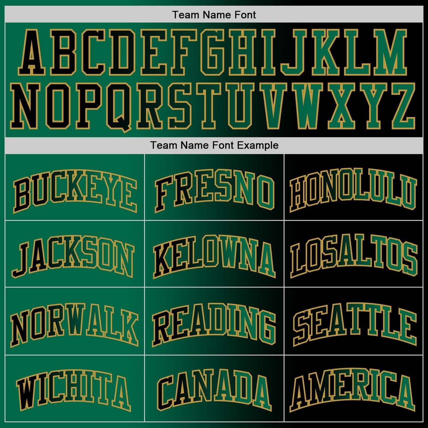 Custom Black Kelly Green-Old Gold Authentic Gradient Fashion Basketball Jersey view 4