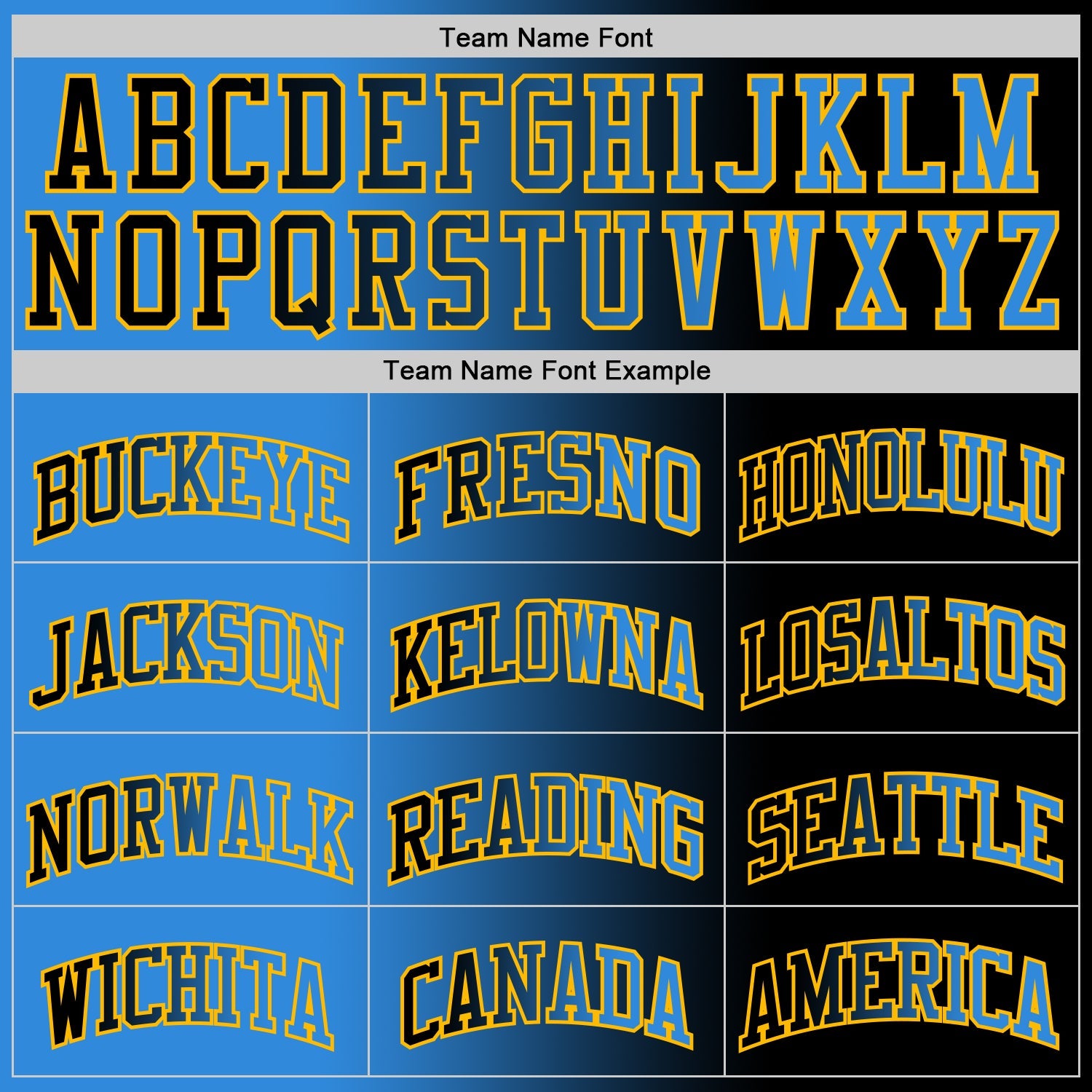 Custom Black Powder Blue-Gold Authentic Gradient Fashion Basketball Jersey view 4