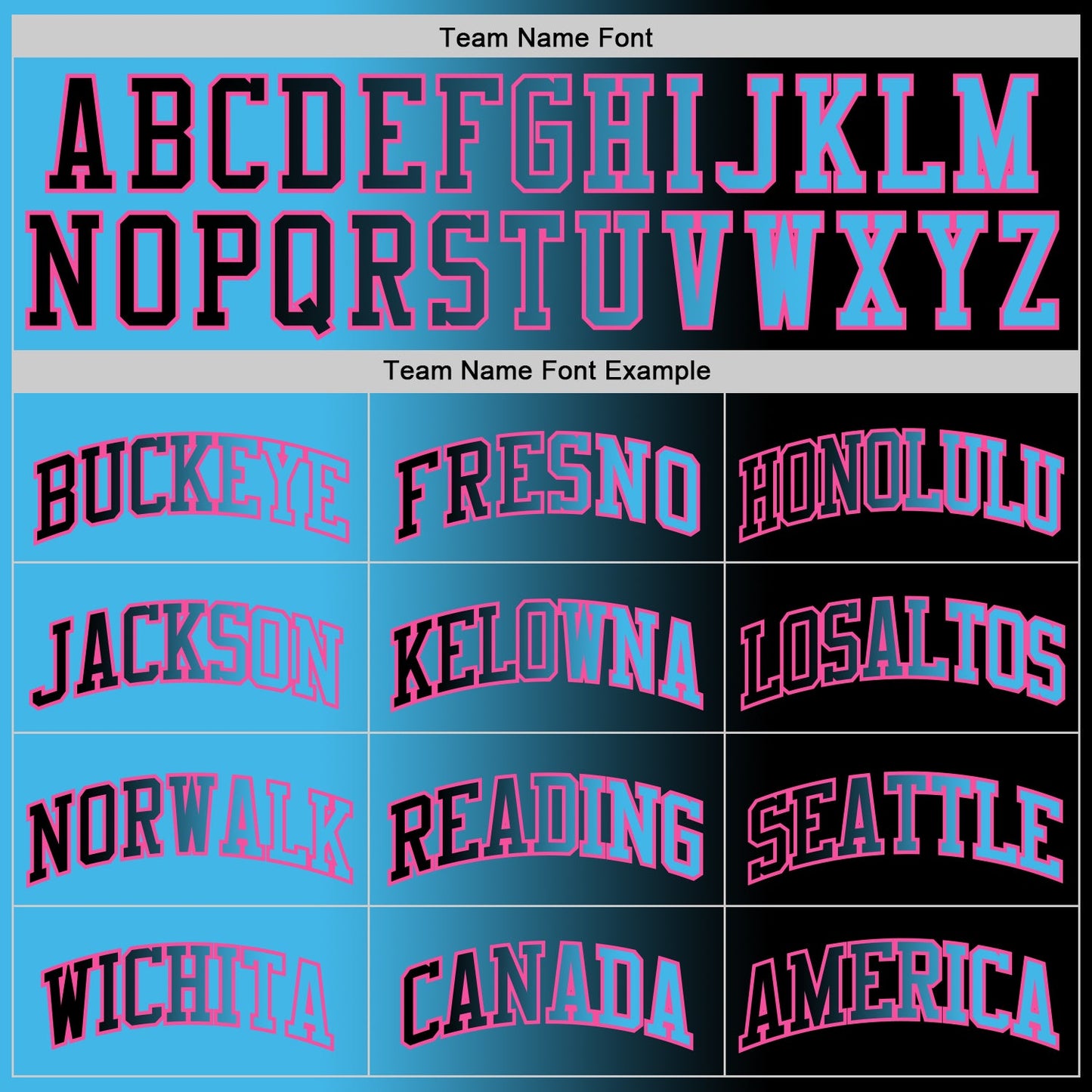 Custom Black Sky Blue-Pink Authentic Gradient Fashion Basketball Jersey view 4