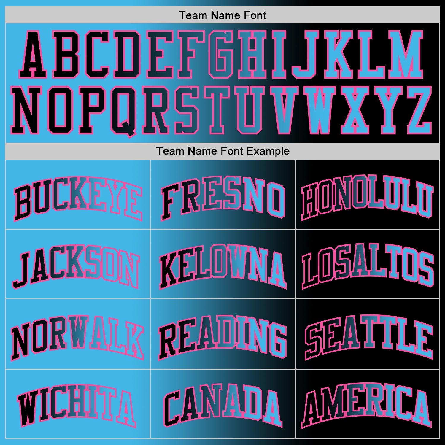 Custom Black Sky Blue-Pink Authentic Gradient Fashion Basketball Jersey view 4