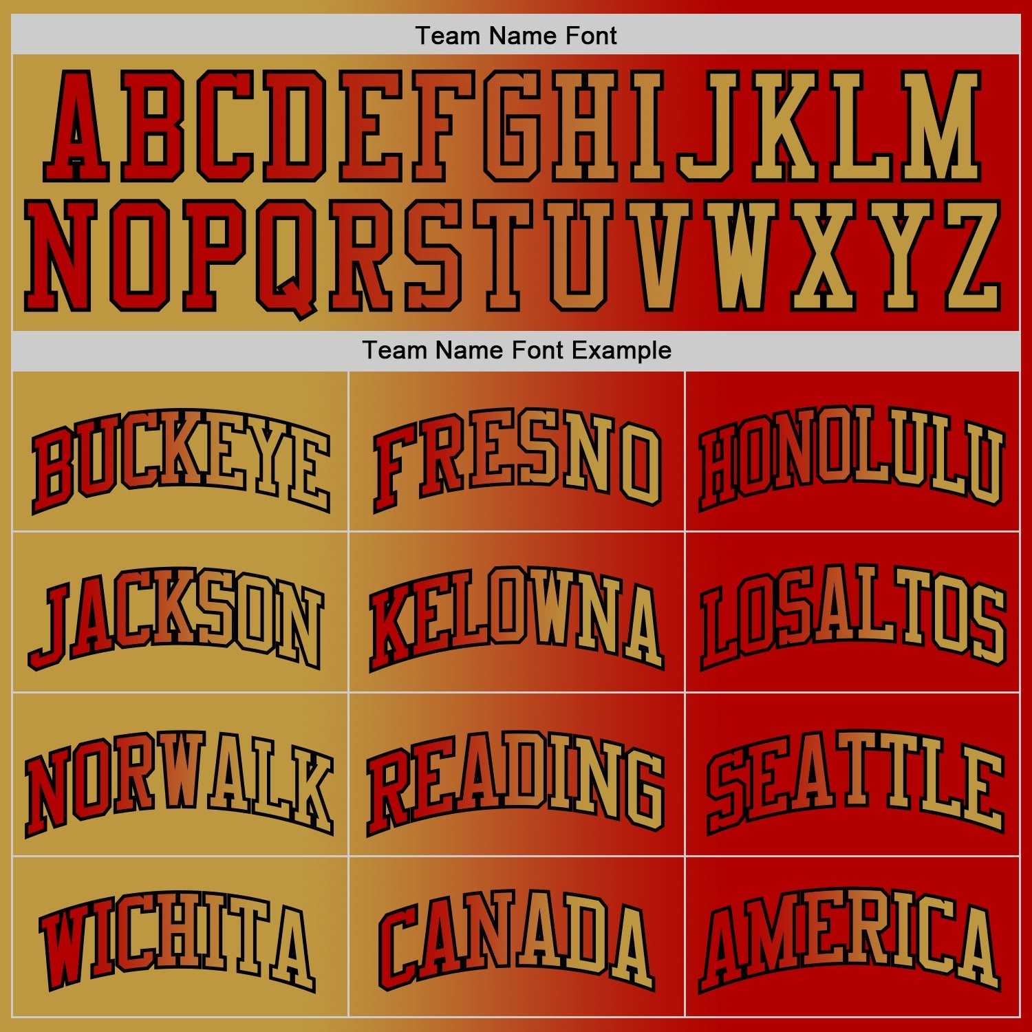 Custom Red Old Gold-Black Authentic Gradient Fashion Basketball Jersey view 4