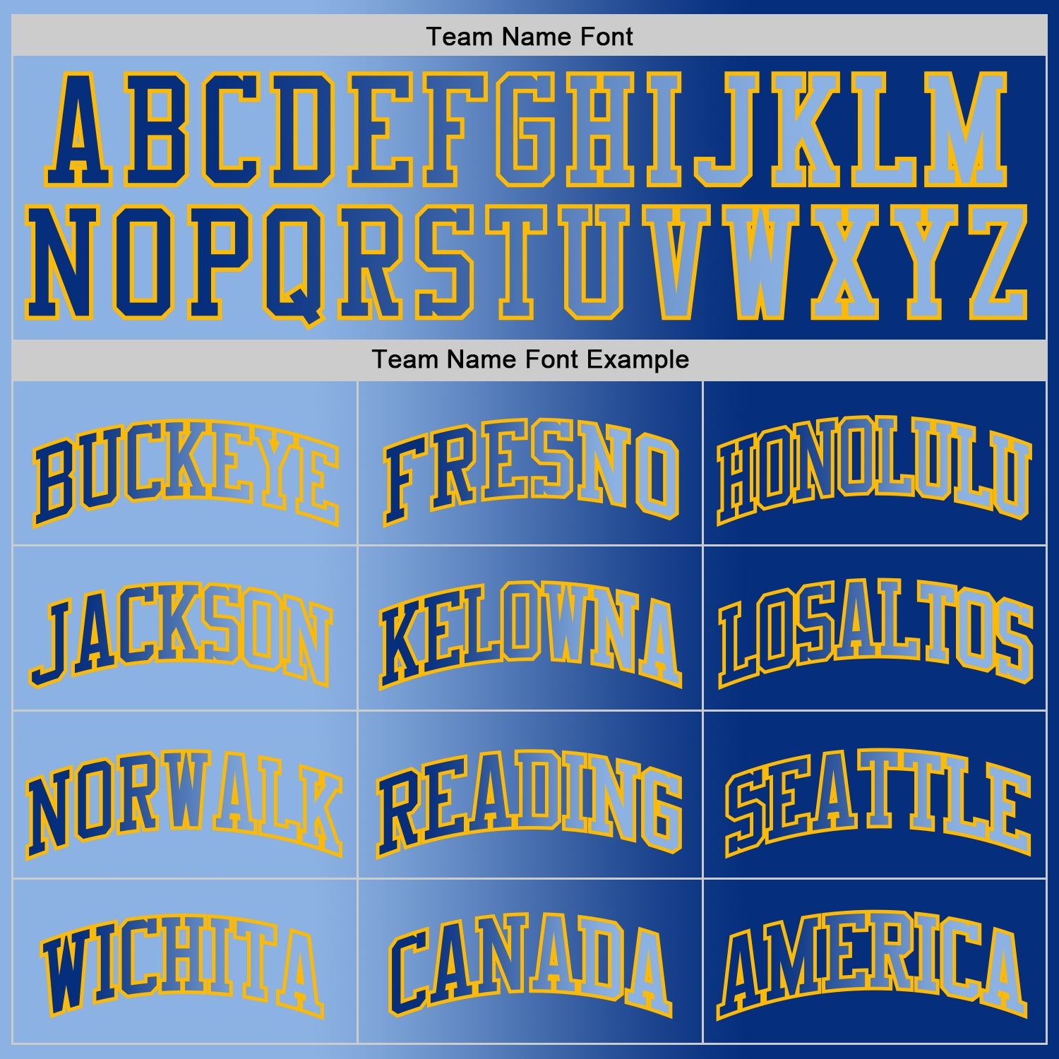 Custom Royal Light Blue-Gold Authentic Gradient Fashion Basketball Jersey view 4