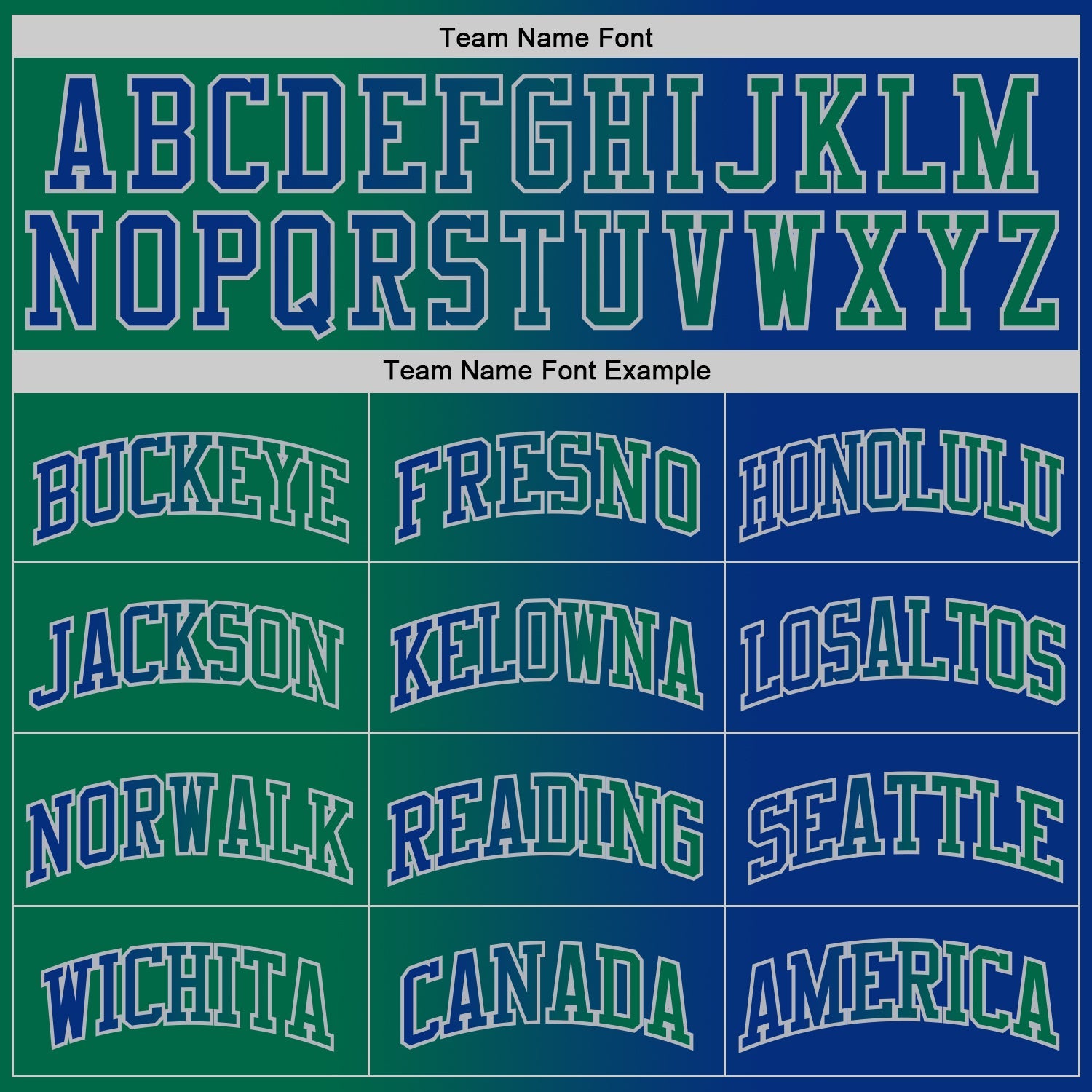 Custom Royal Kelly Green-Gray Authentic Gradient Fashion Basketball Jersey view 4