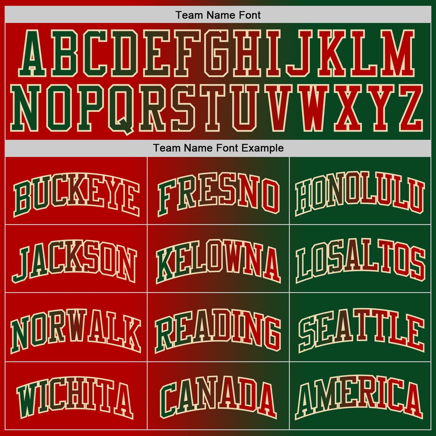Custom Green Red-Cream Authentic Gradient Fashion Basketball Jersey view 4