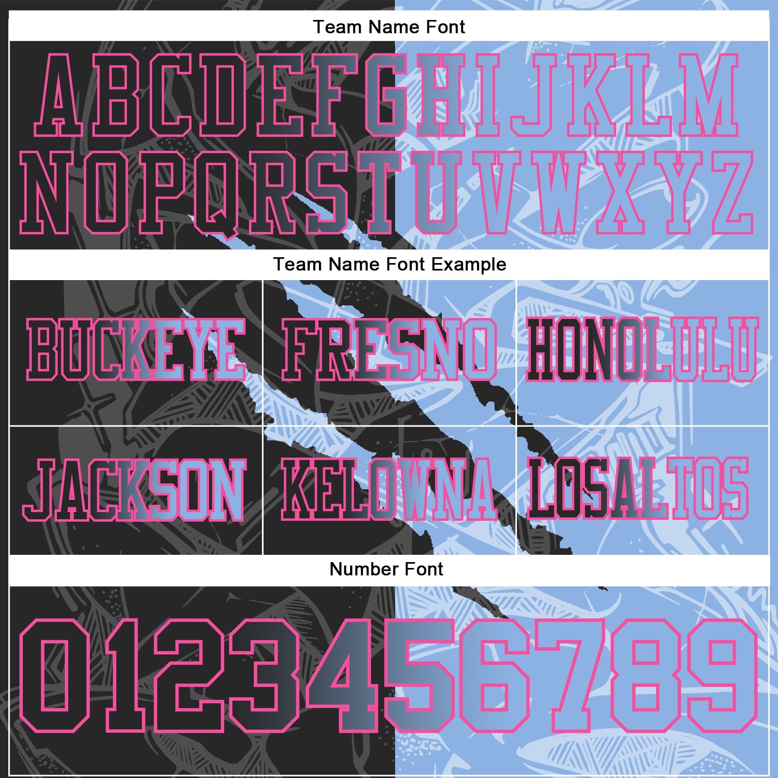 Custom Black Light Blue-Pink Authentic Gradient Fashion Scratch Football Jersey view 4