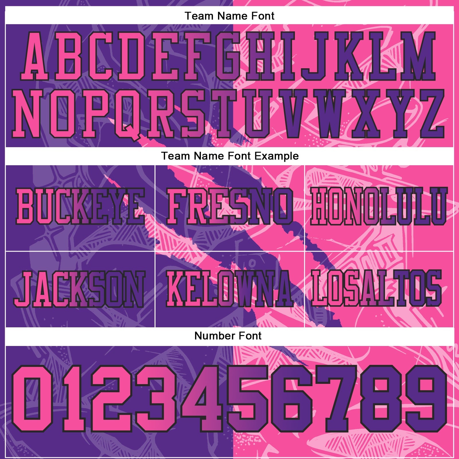 Custom Purple Pink-Black Authentic Gradient Fashion Scratch Football Jersey view 4