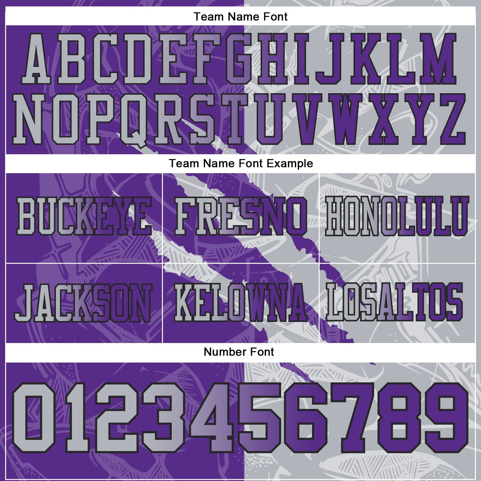 Custom Purple Gray-Black Authentic Gradient Fashion Scratch Football Jersey view 4