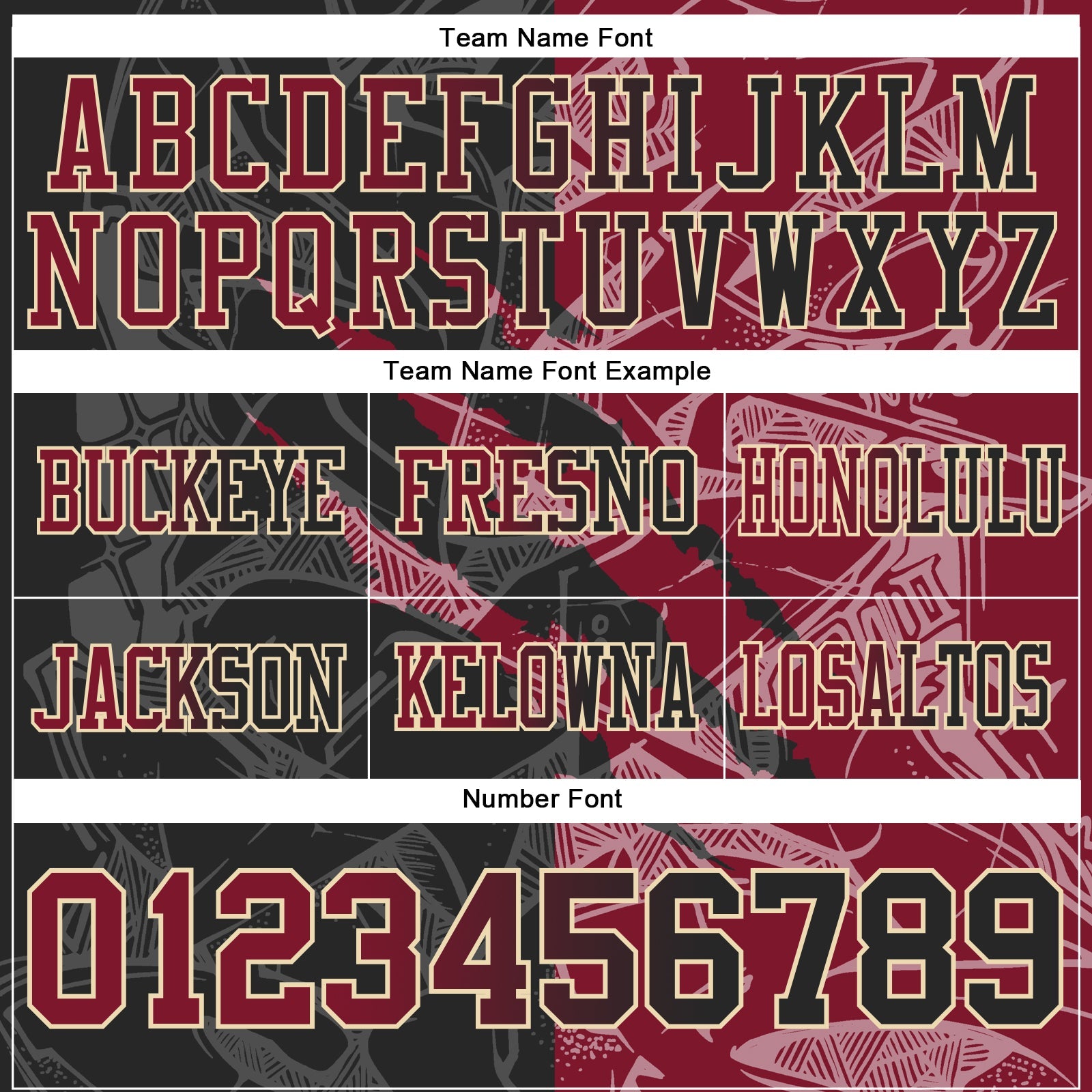 Custom Black Crimson-Cream Authentic Gradient Fashion Scratch Football Jersey view 4