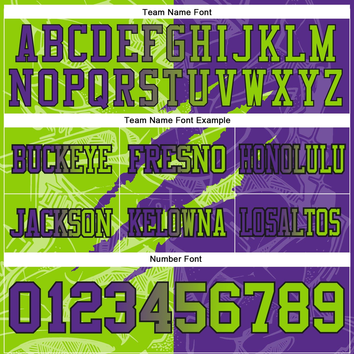 Custom Purple Neon Green-Black Authentic Gradient Fashion Scratch Football Jersey view 4