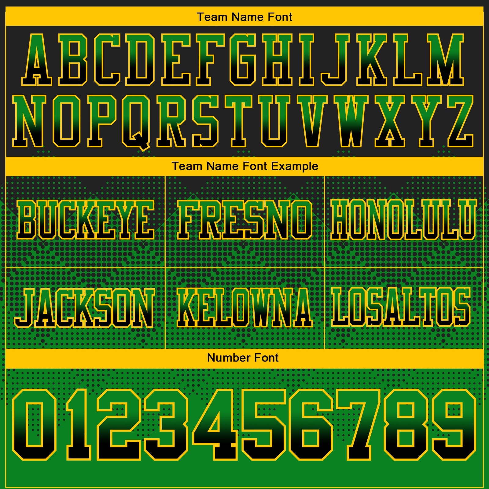 Custom Black Grass Green-Yellow Authentic Gradient Square Shape 7V7 Flag Football Jersey view 3