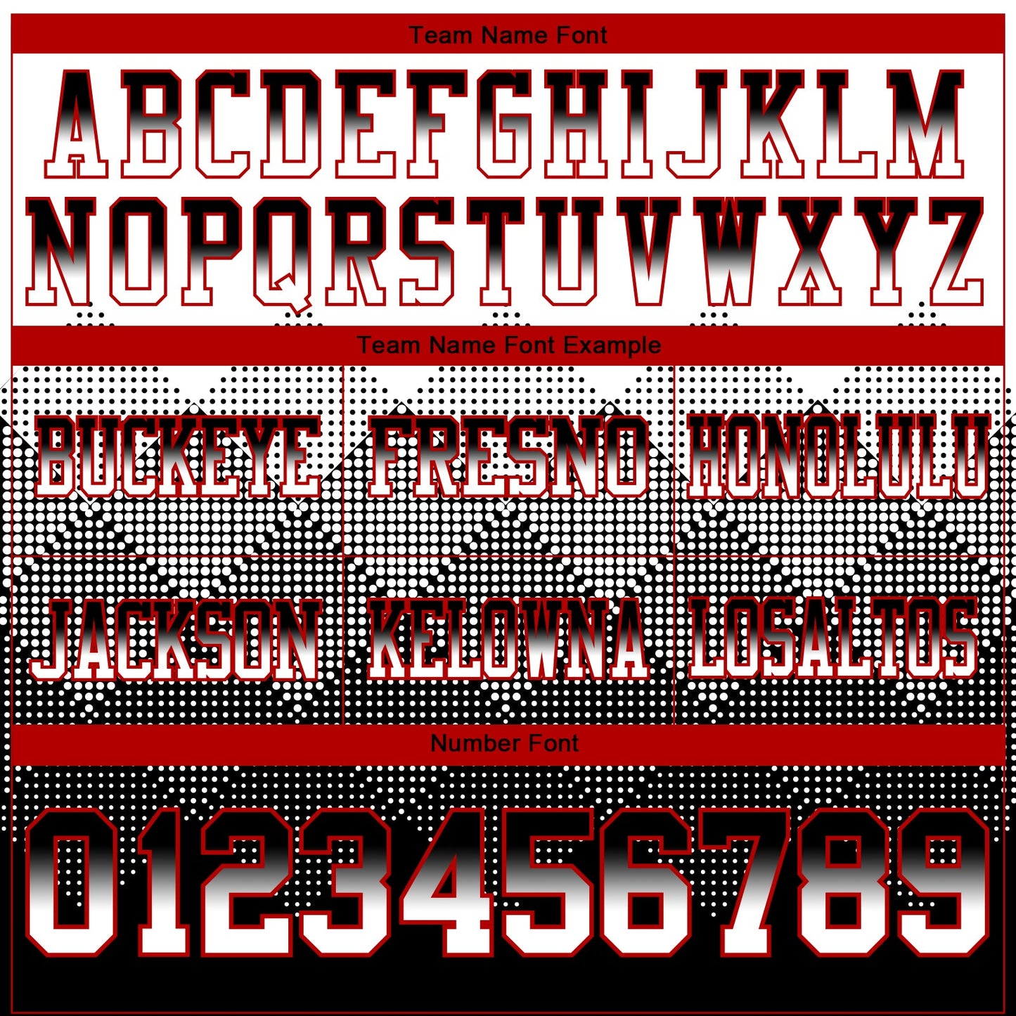 Custom White Black-Red Authentic Gradient Square Shape 7V7 Flag Football Jersey view 3