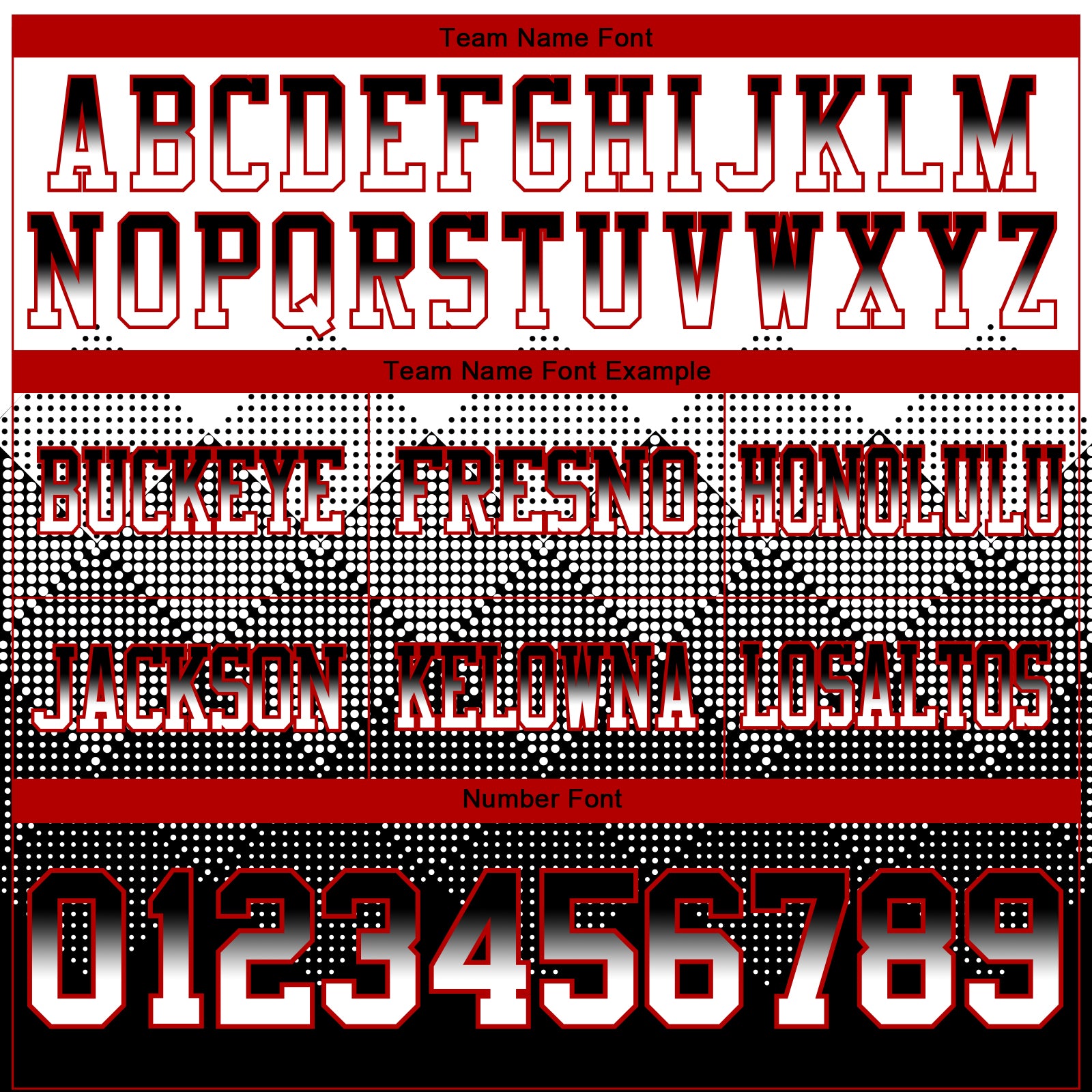 Custom White Black-Red Authentic Gradient Square Shape 7V7 Flag Football Jersey view 3