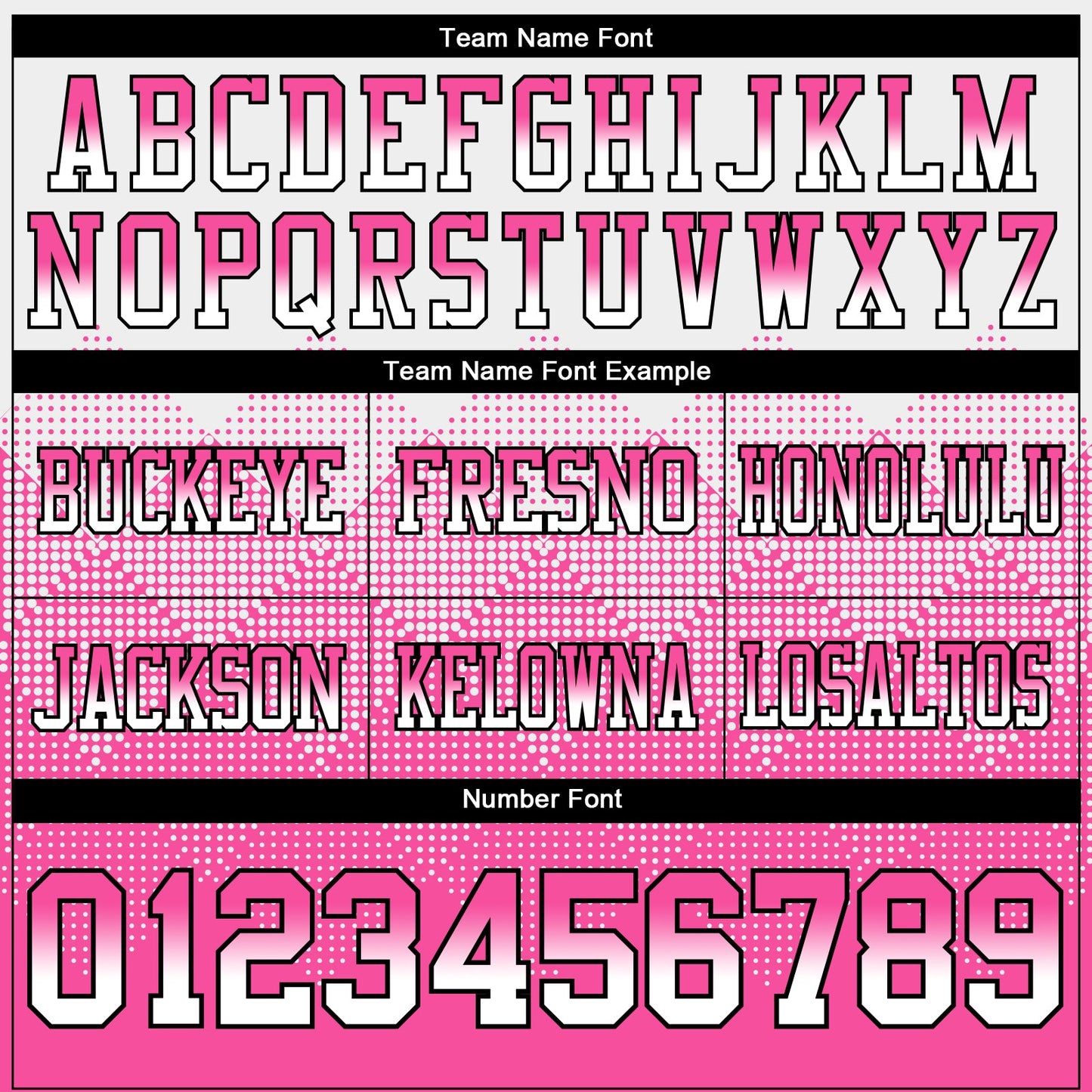 Custom White Hot Pink-Black Authentic Gradient Square Shape 7V7 Flag Football Jersey view 3