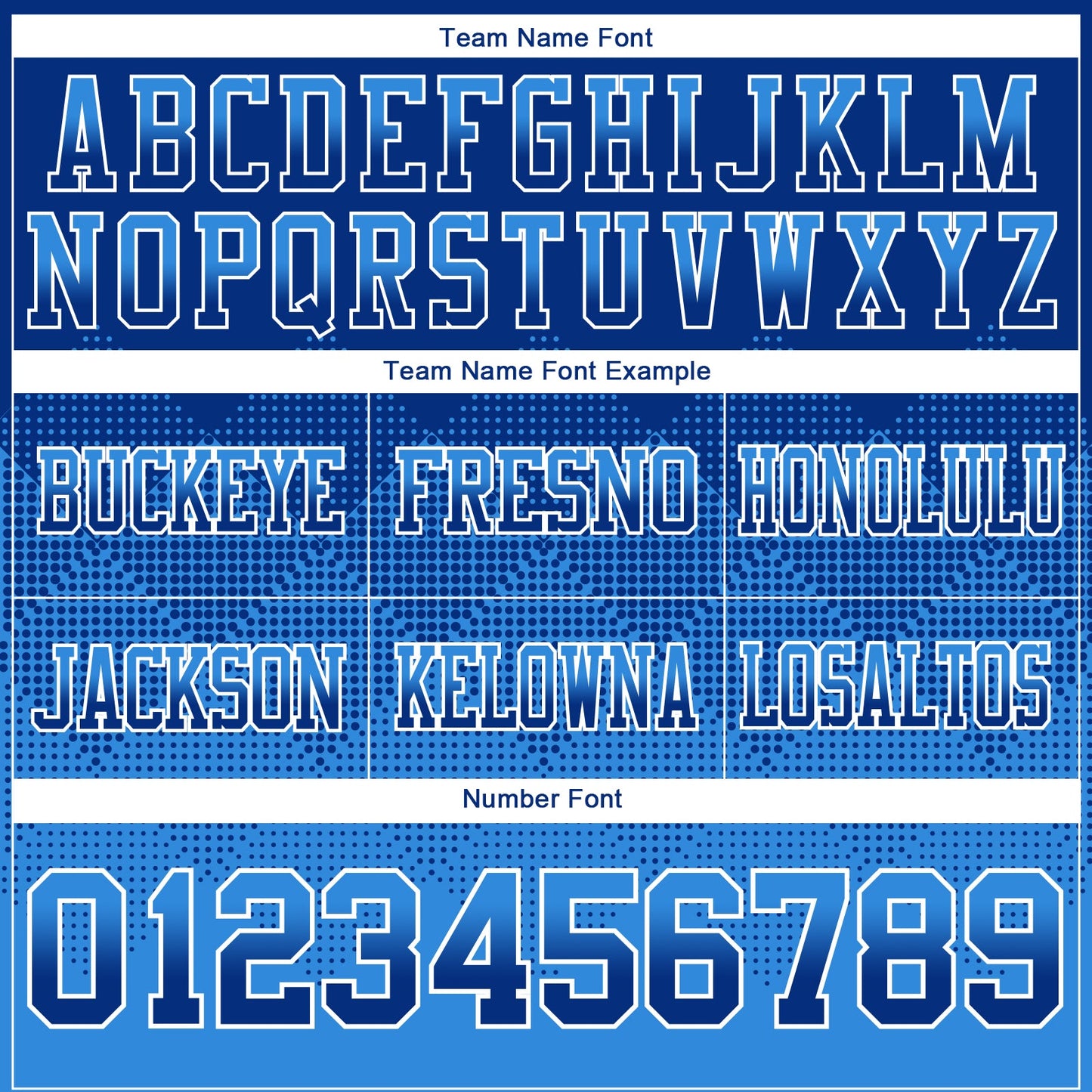 Custom Royal Powder Blue-White Authentic Gradient Square Shape 7V7 Flag Football Jersey view 3