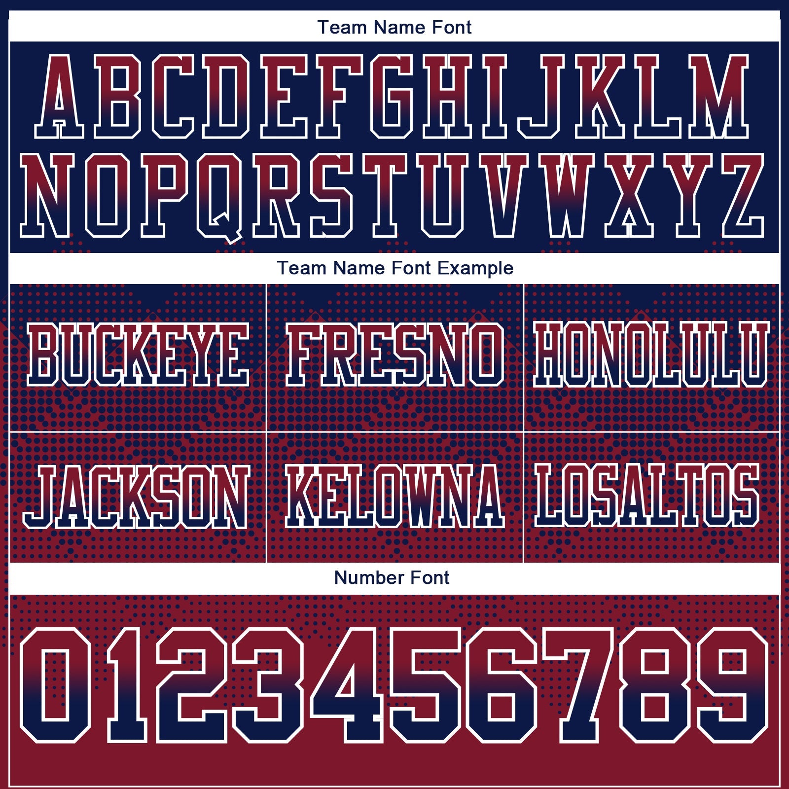 Custom Navy Crimson-White Authentic Gradient Square Shape 7V7 Flag Football Jersey view 3