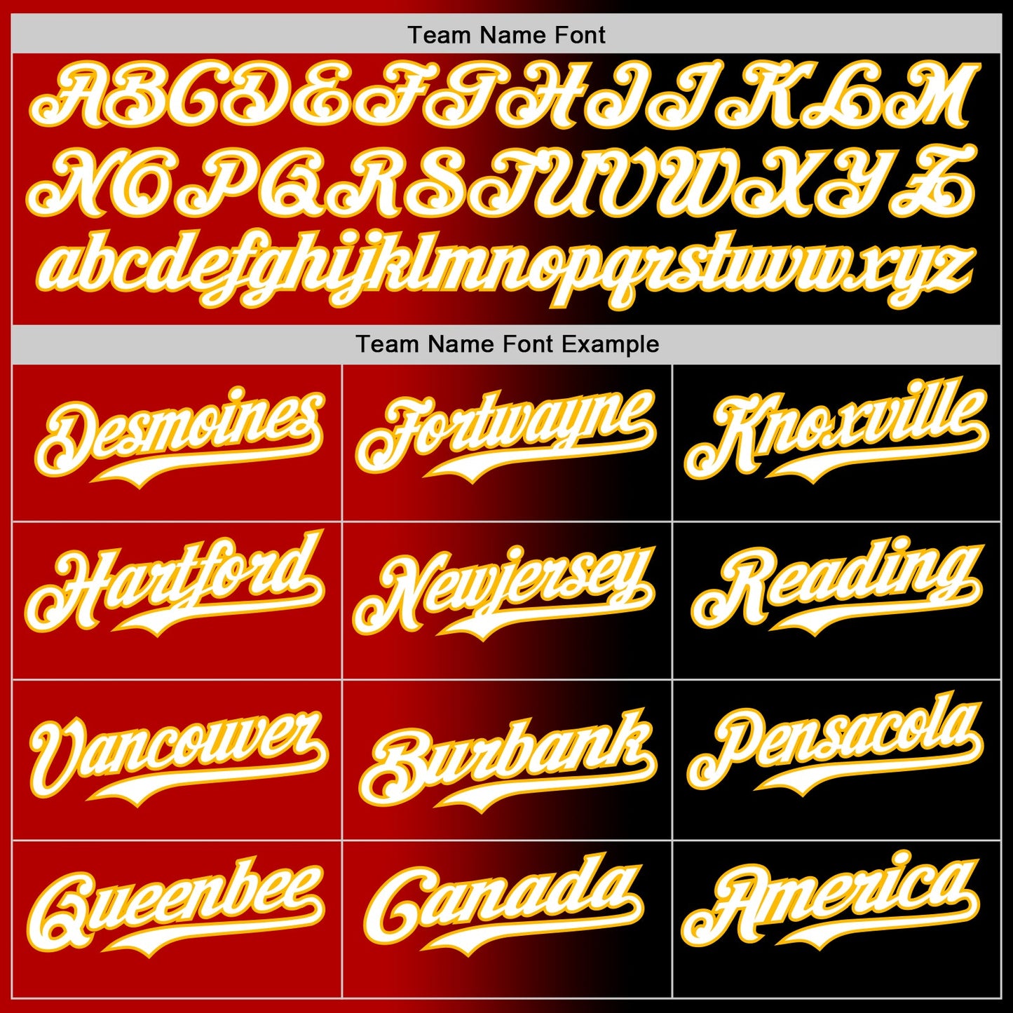 Custom Black White Red-Gold Authentic Gradient Fashion Baseball Jersey view 4