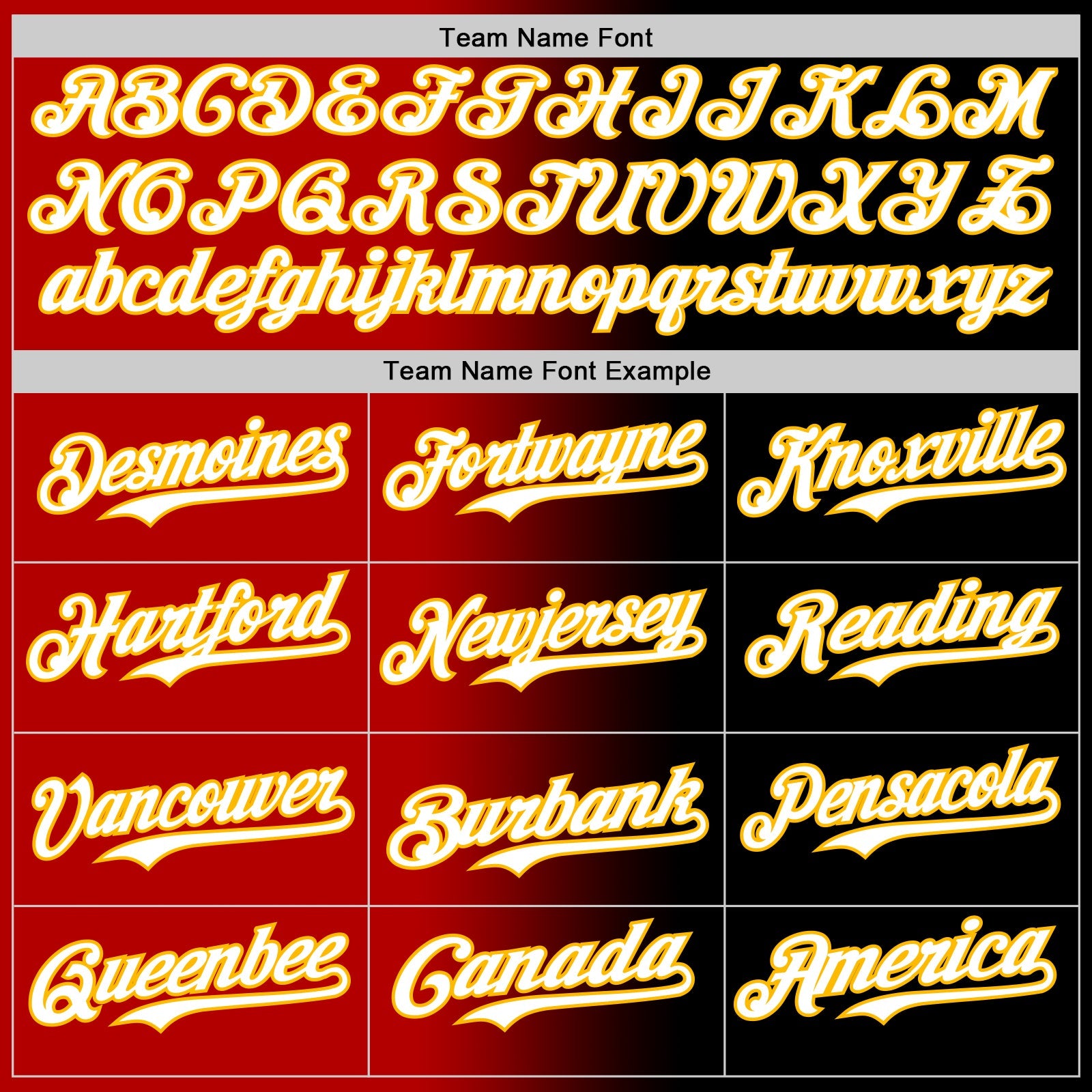 Custom Black White Red-Gold Authentic Gradient Fashion Baseball Jersey view 4