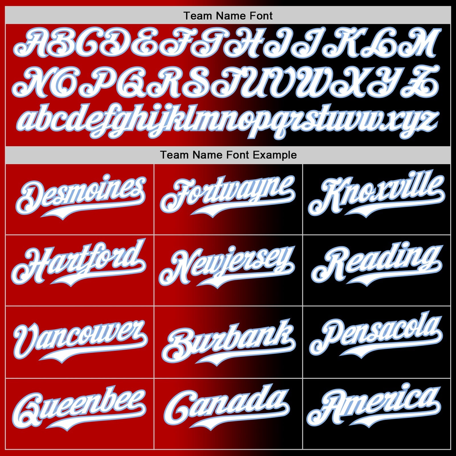 Custom Black White Red-Light Blue Authentic Gradient Fashion Baseball Jersey view 4