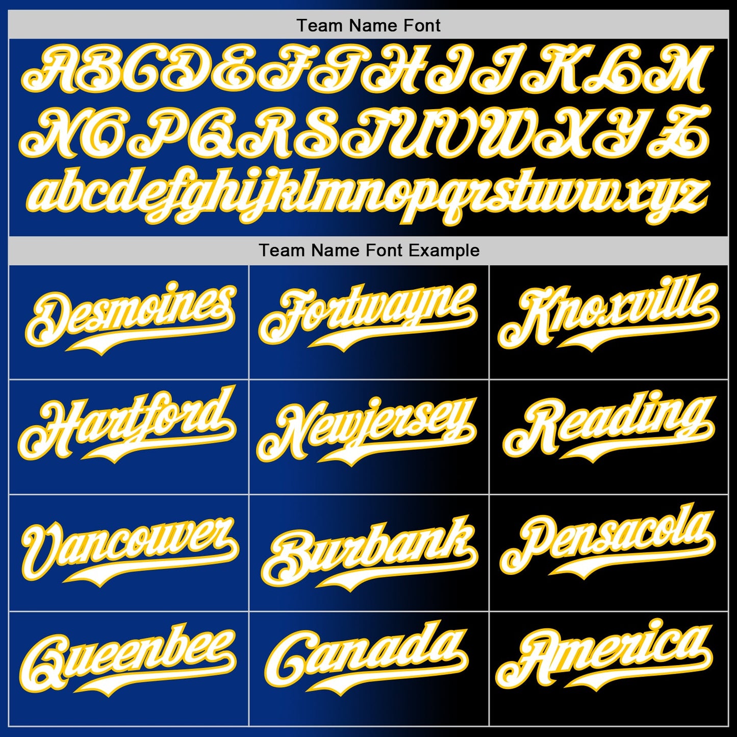 Custom Black White Royal-Yellow Authentic Gradient Fashion Baseball Jersey view 4