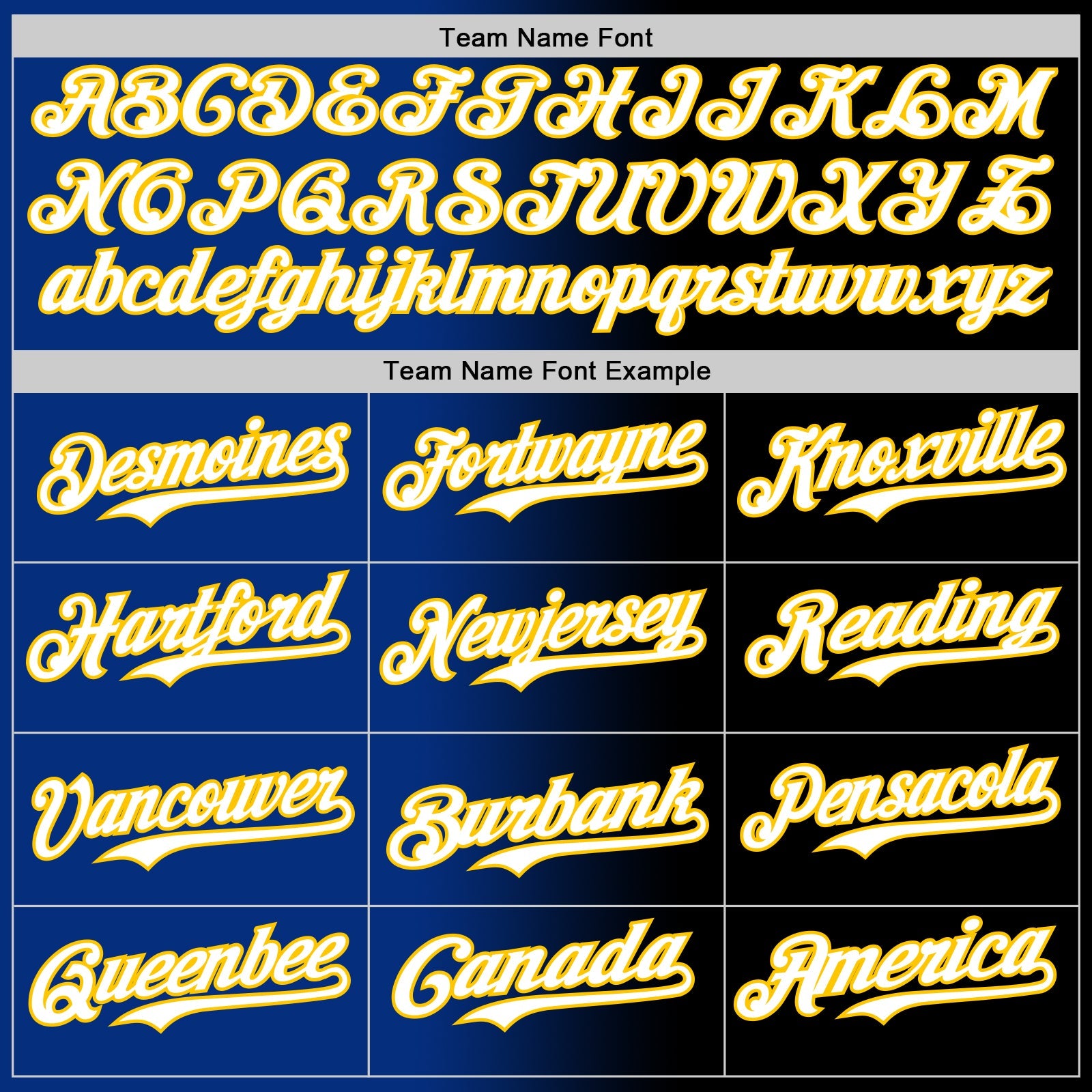 Custom Black White Royal-Yellow Authentic Gradient Fashion Baseball Jersey view 4