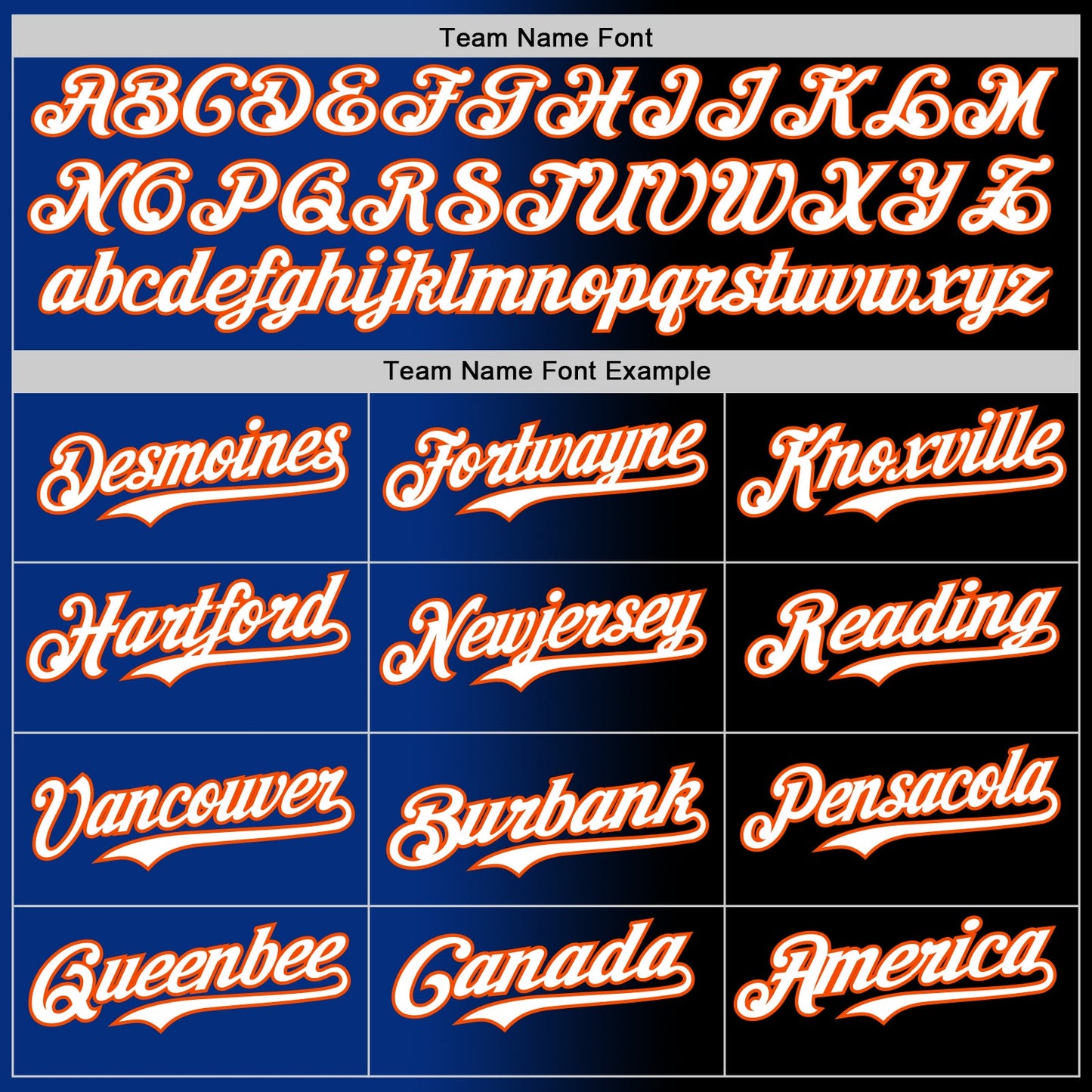 Custom Black White Royal-Orange Authentic Gradient Fashion Baseball Jersey view 4