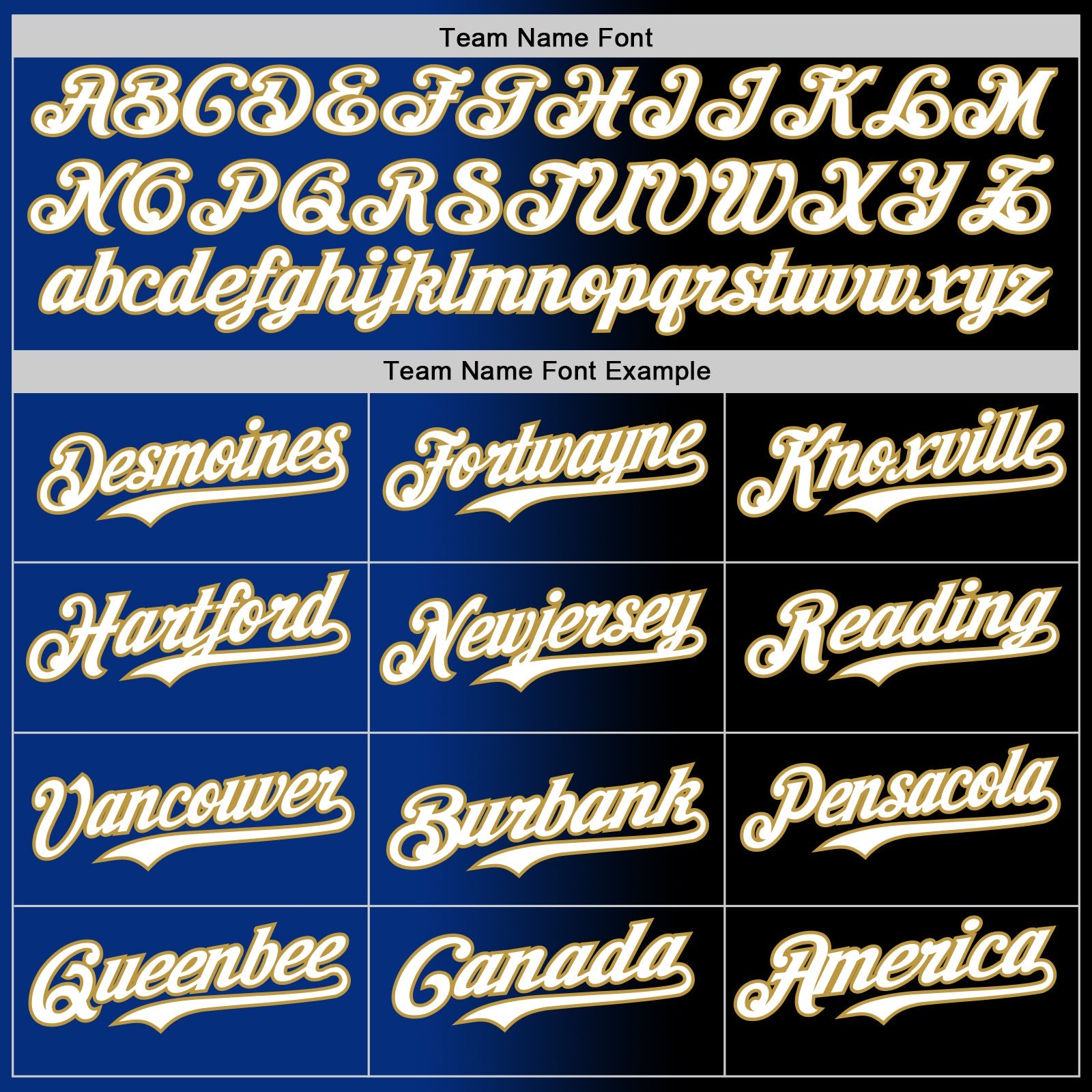 Custom Black White Royal-Old Gold Authentic Gradient Fashion Baseball Jersey view 4