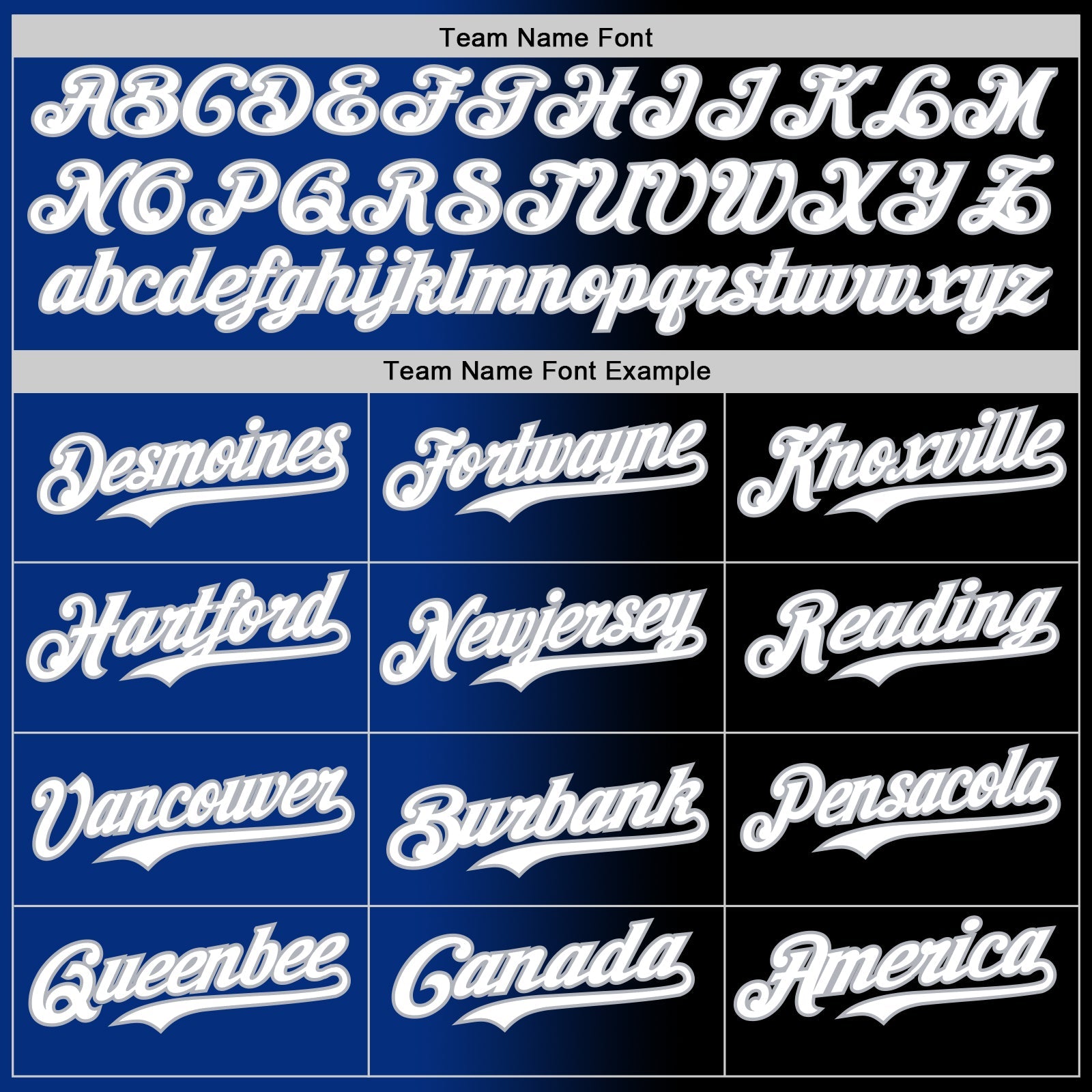 Custom Black White Royal-Gray Authentic Gradient Fashion Baseball Jersey view 4