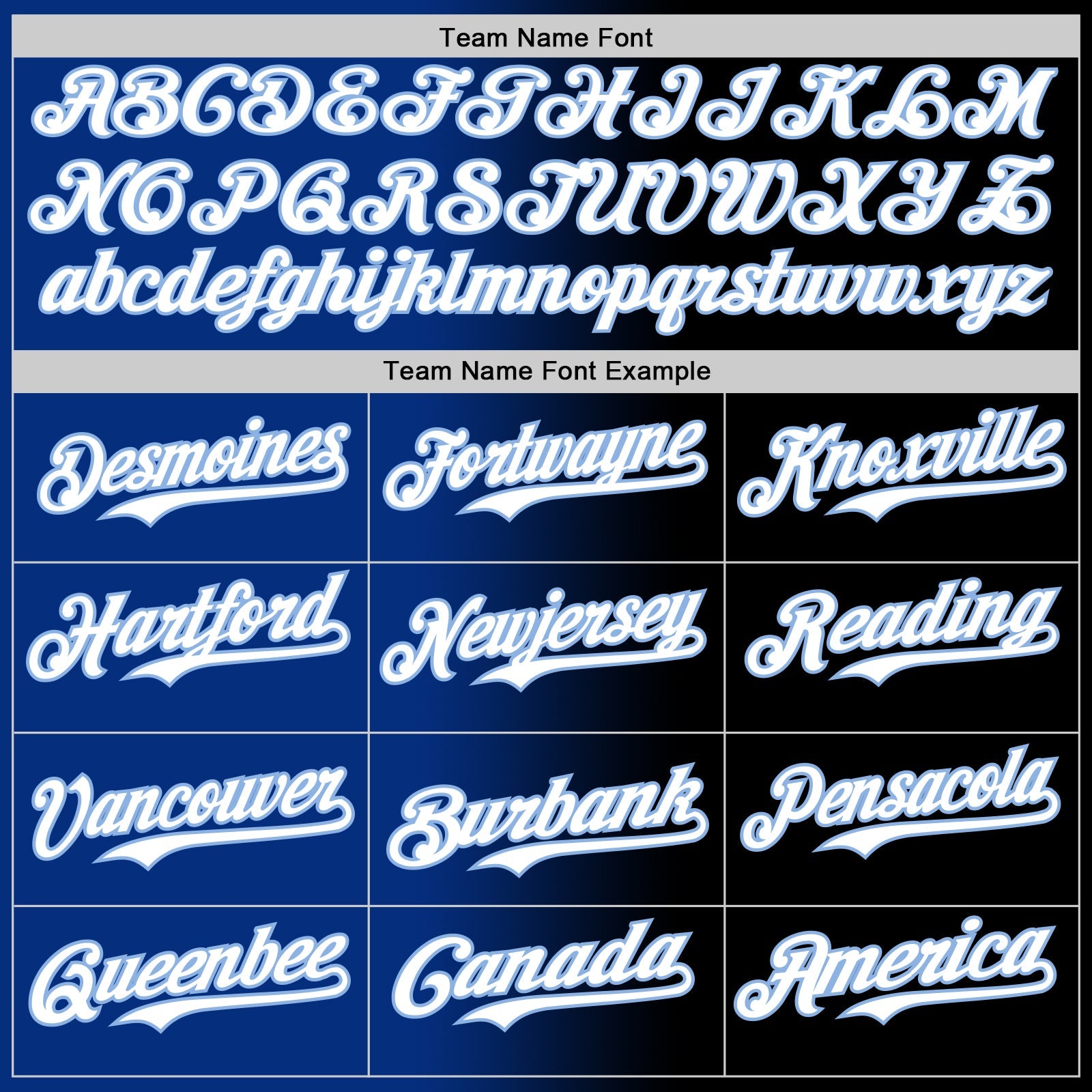 Custom Black White Royal-Light Blue Authentic Gradient Fashion Baseball Jersey view 4